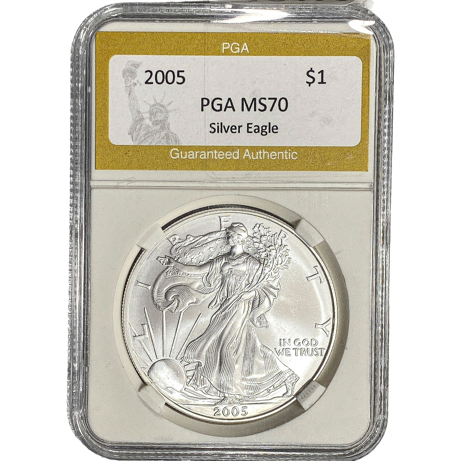 2005 Silver Eagle PGA MS70: 2005 Silver Eagle PGA MS70