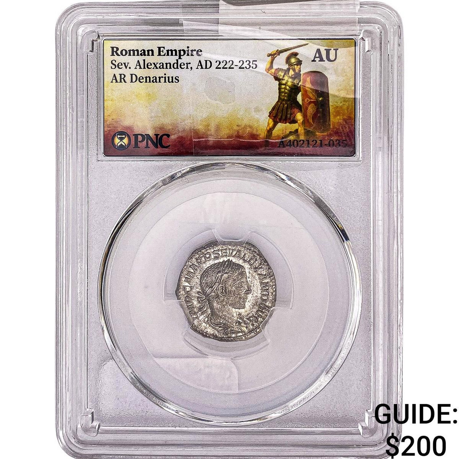 Roman Empire Sev. Alexander 222-235 AD Silver Denarius PNC AU: Roman Empire Sev. Alexander 222-235 AD Silver Denarius PNC AU