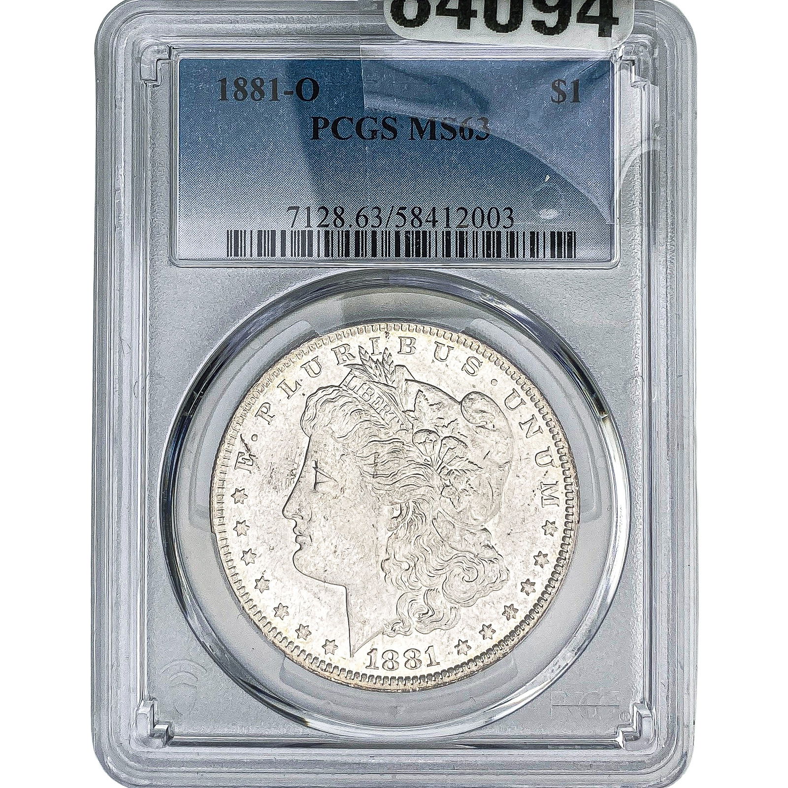 1881-O Morgan Silver Dollar PCGS MS63 (1 of 2)