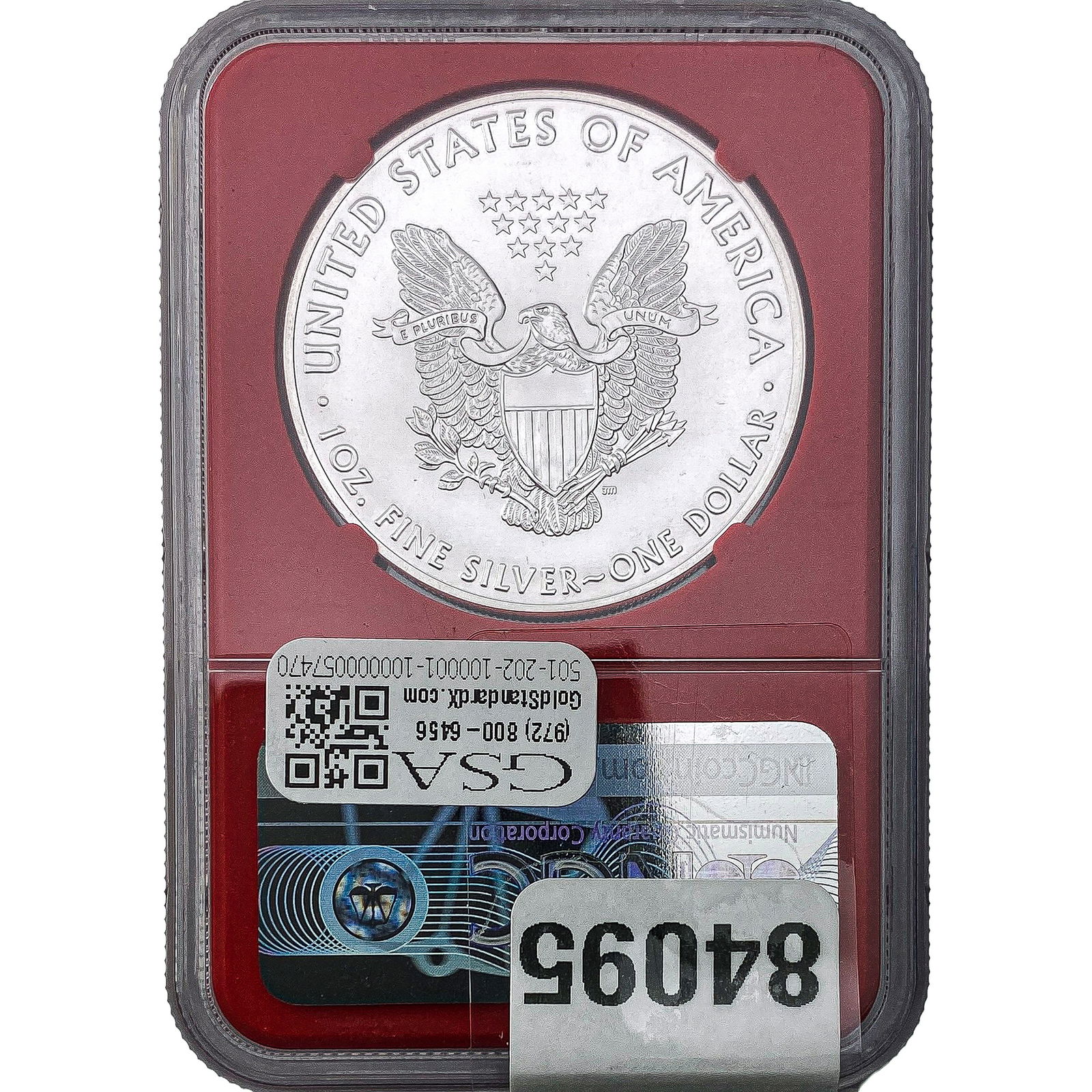 2017[S] Silver Eagle NGC MS70 - 2