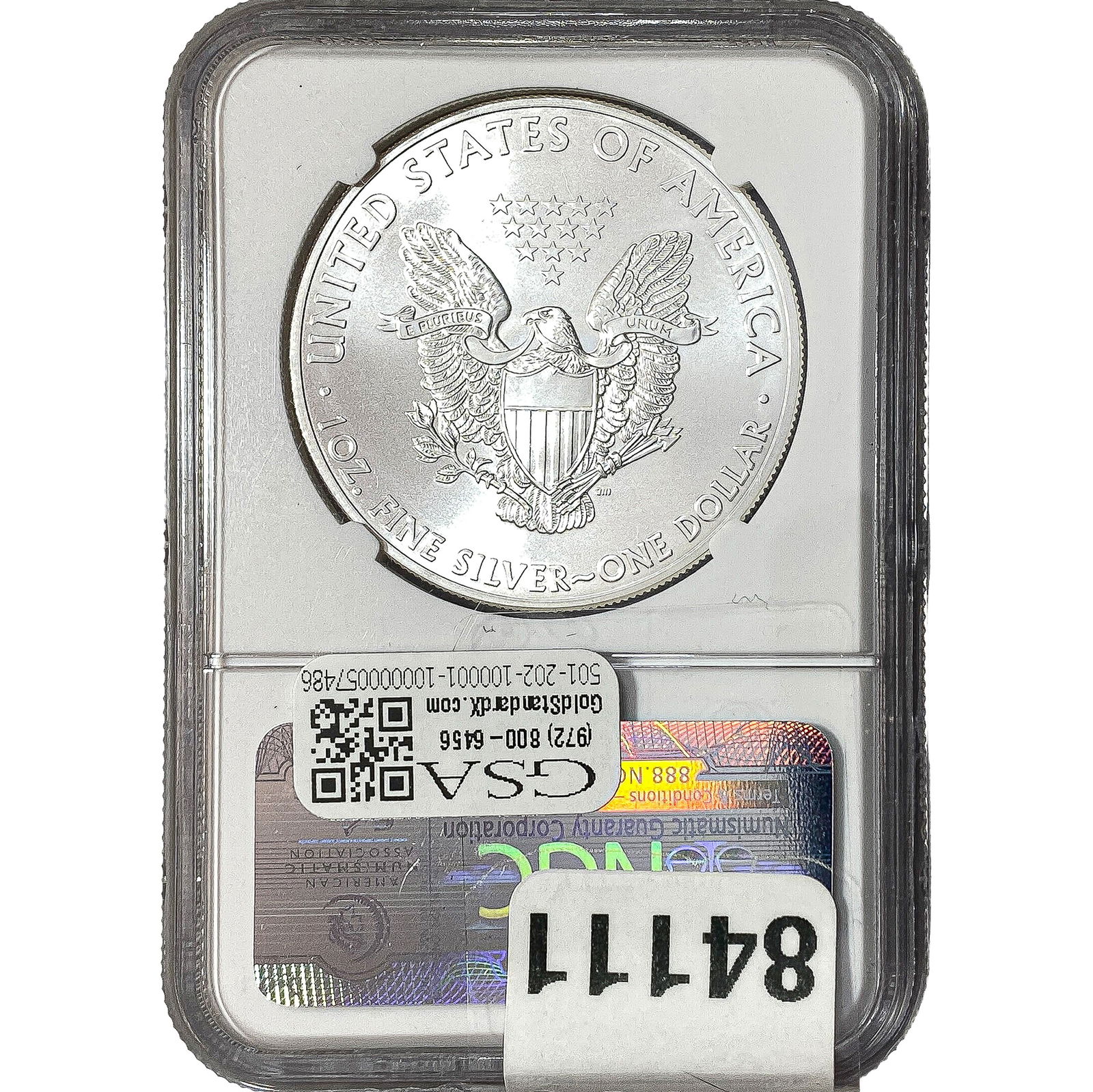 2014 Silver Eagle NGC MS70 - 2