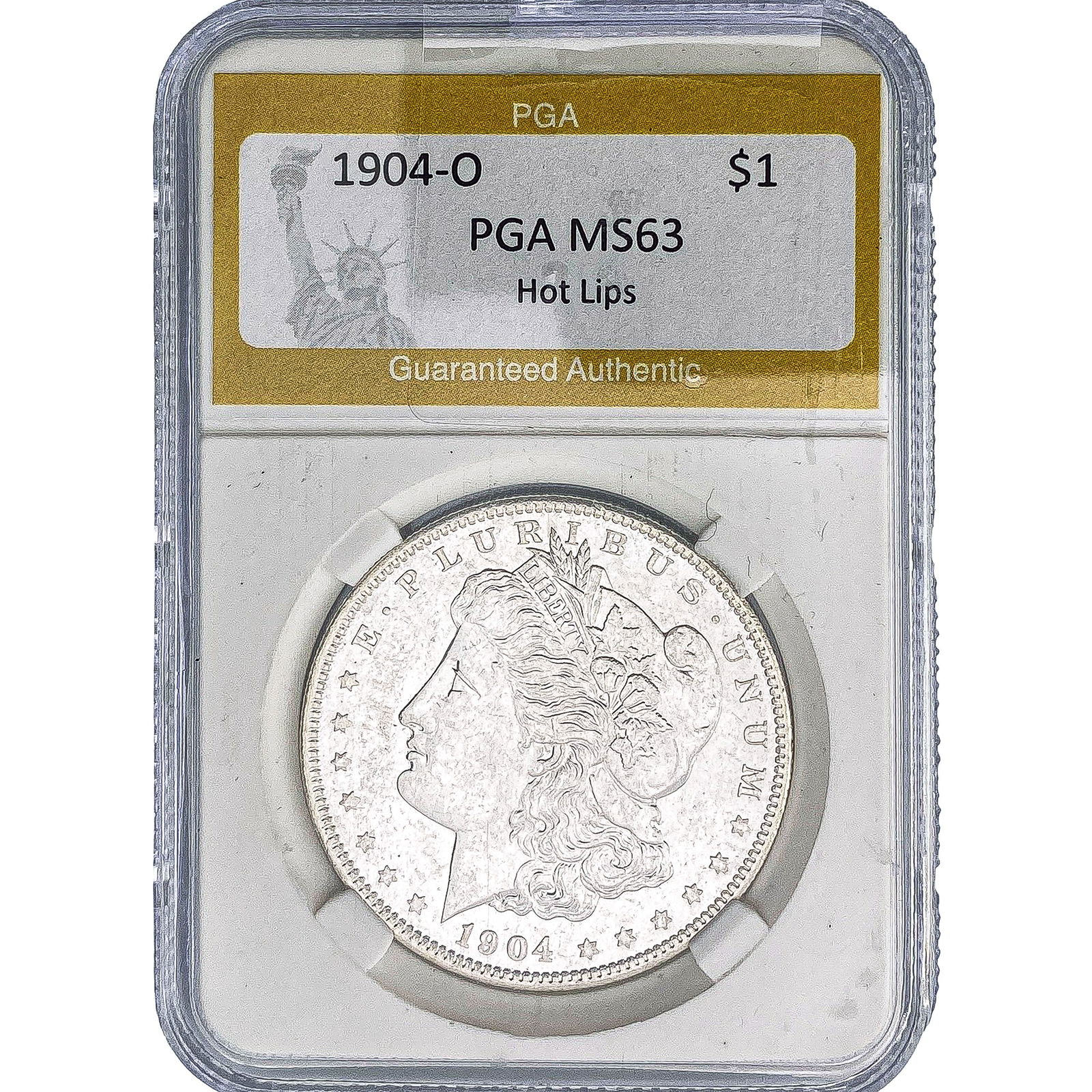 1904-O Morgan Silver Dollar PGA MS63 (1 of 2)