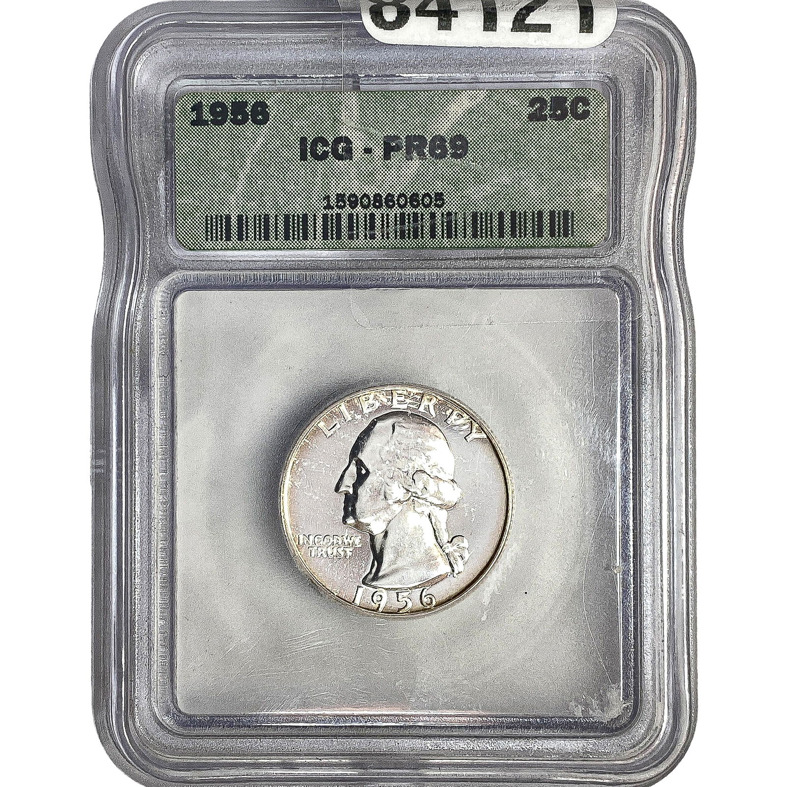 1956 Washington Silver Quarter ICG PR69 (1 of 2)