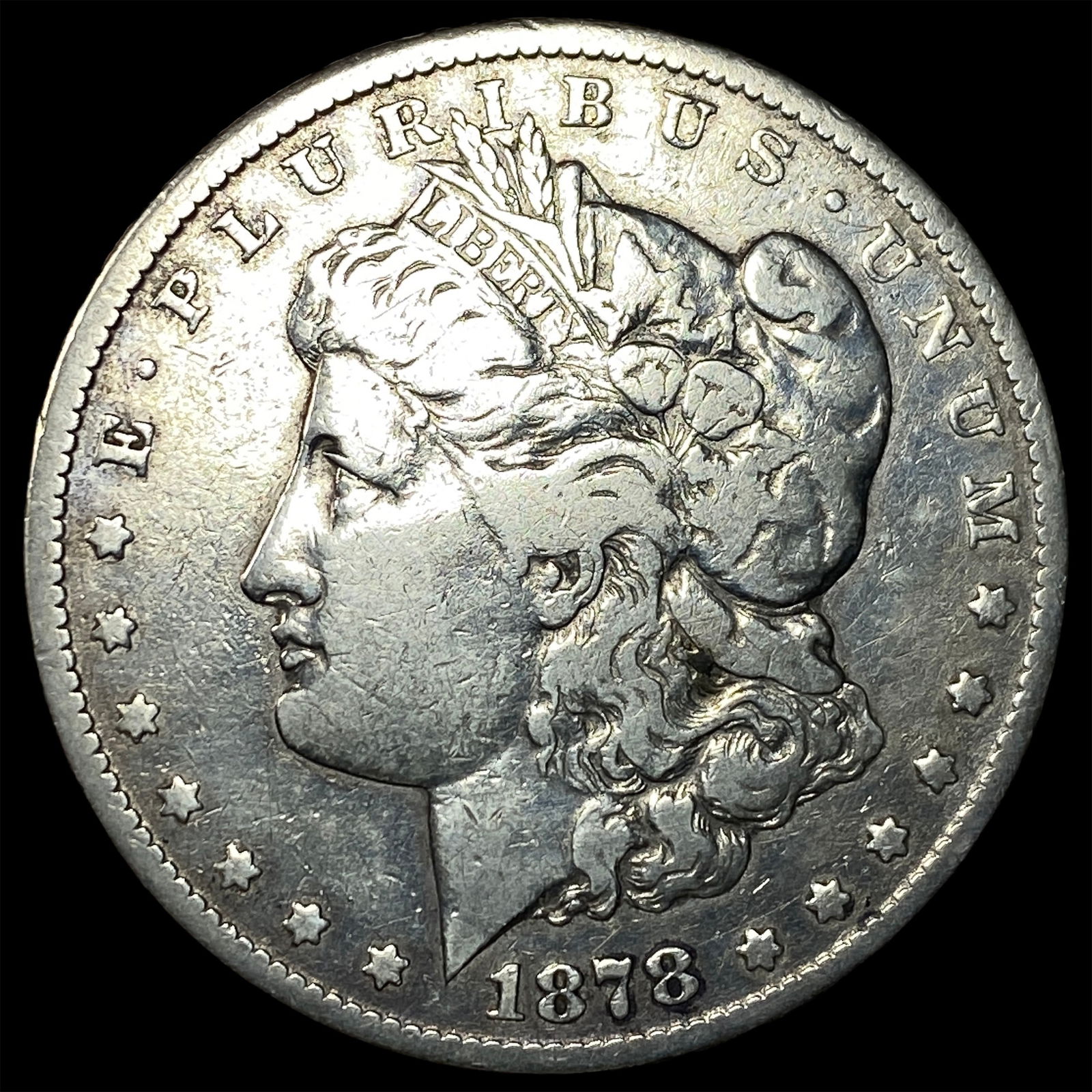 1878-S Silver Morgan Dollar LIGHTLY CIRCULATED (1 of 2)