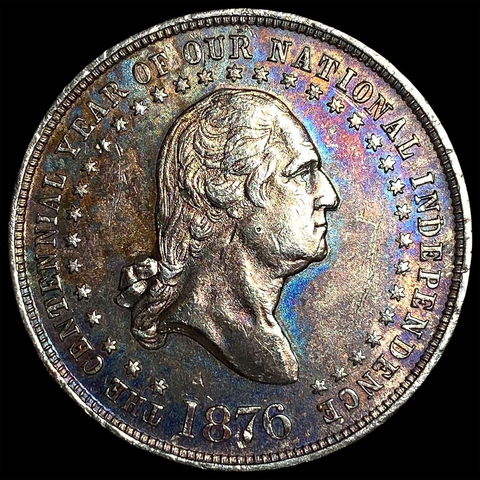 1876 Lake Champlain Centennial Medal CHOICE AU: 1876 Lake Champlain Centennial Medal CHOICE AU