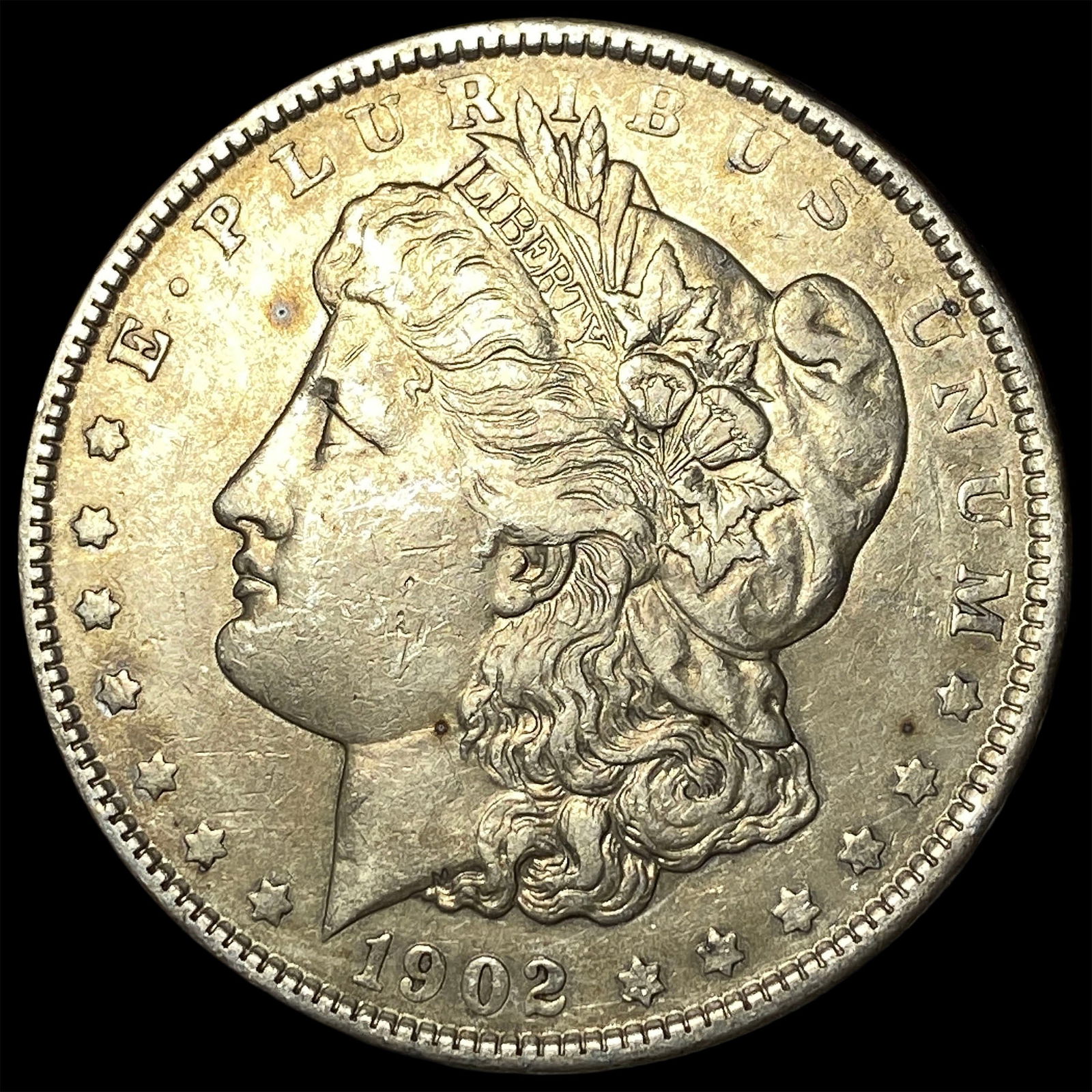 1902 Morgan Silver Dollar NEARLY UNCIRCULATED (1 of 2)