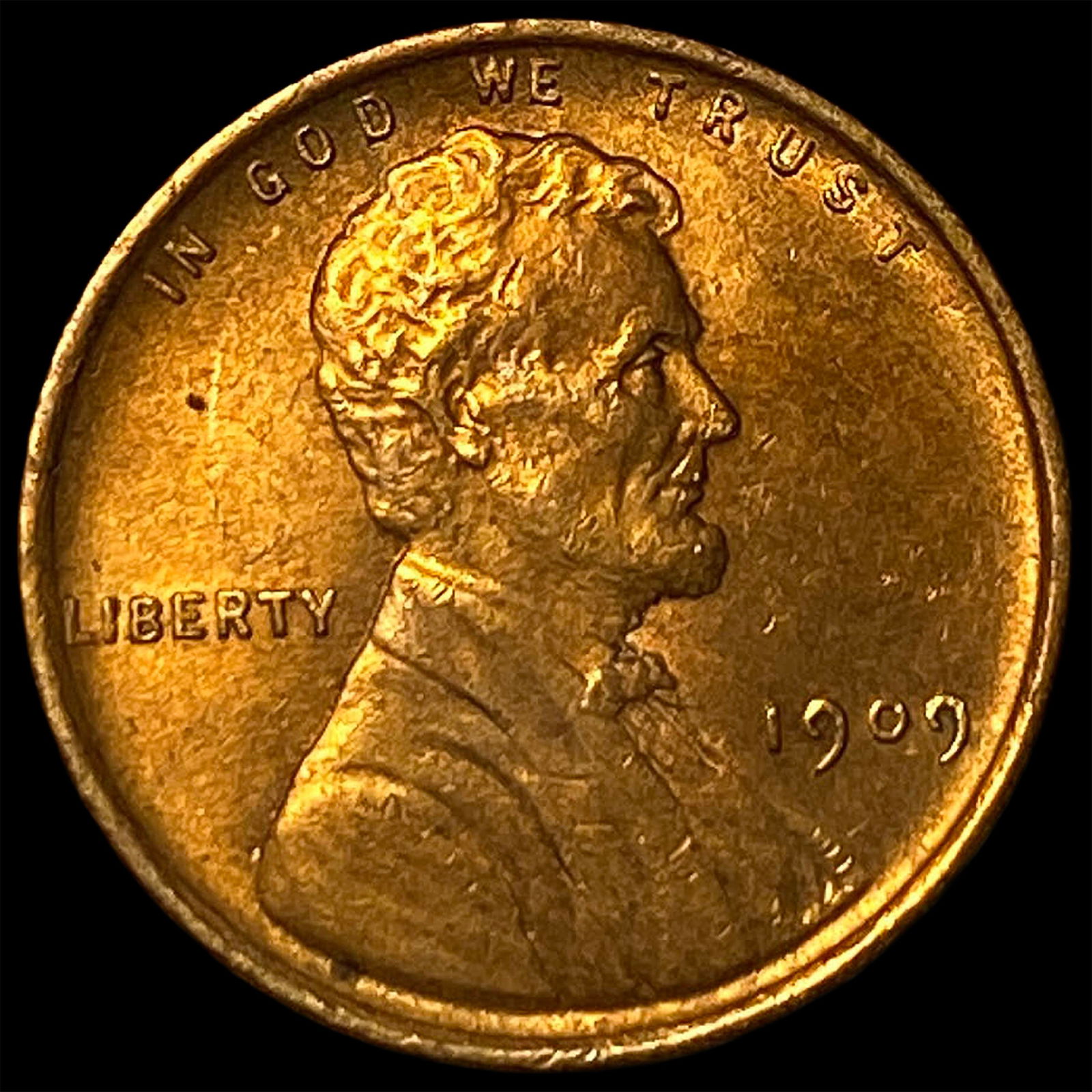 1909 Lincoln Wheat Cent UNCIRCULATED (1 of 2)