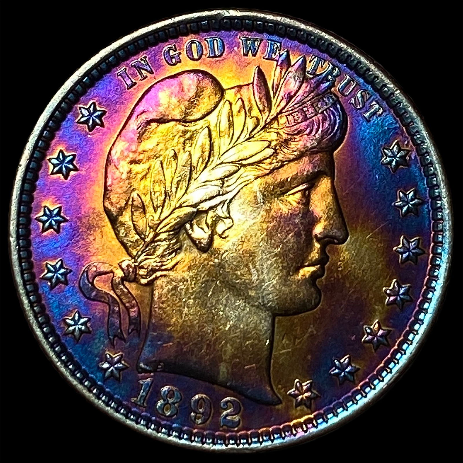 1892 Barber Quarter UNCIRCULATED: 1892 Barber Quarter UNCIRCULATED