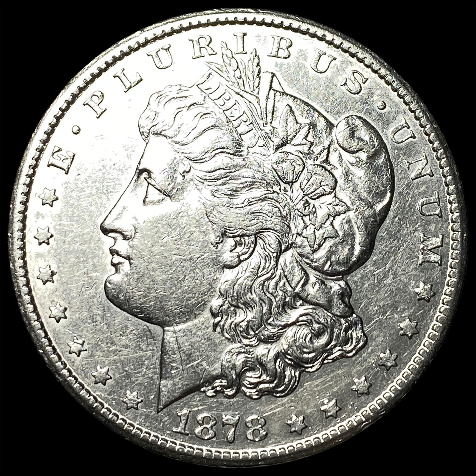 1878-CC Silver Morgan Dollar CLOSELY UNCIRCULATED (1 of 2)