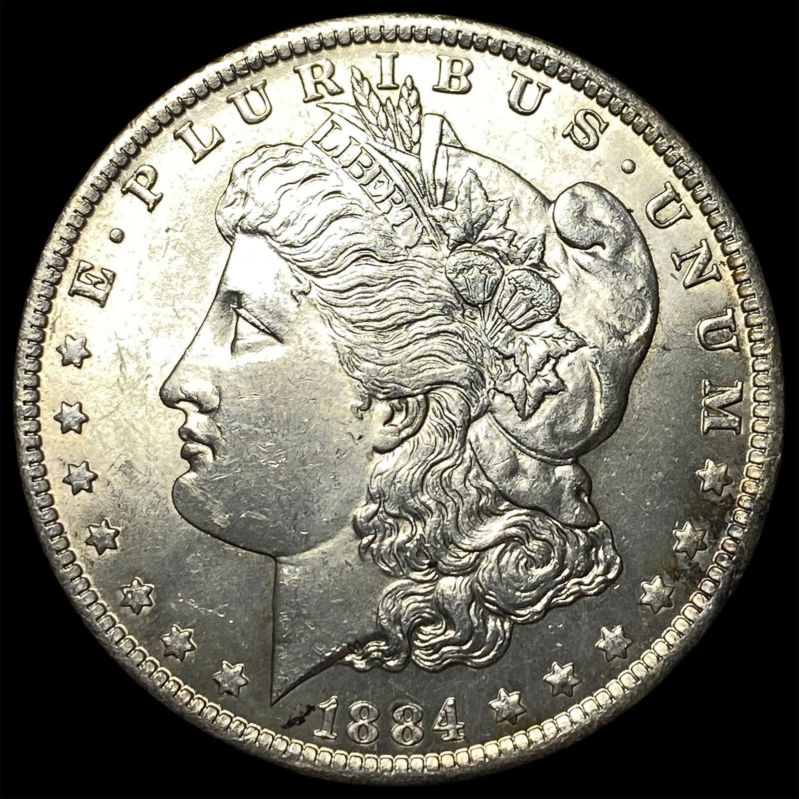 1884-O Silver Morgan Dollar CHOICE BU (1 of 2)