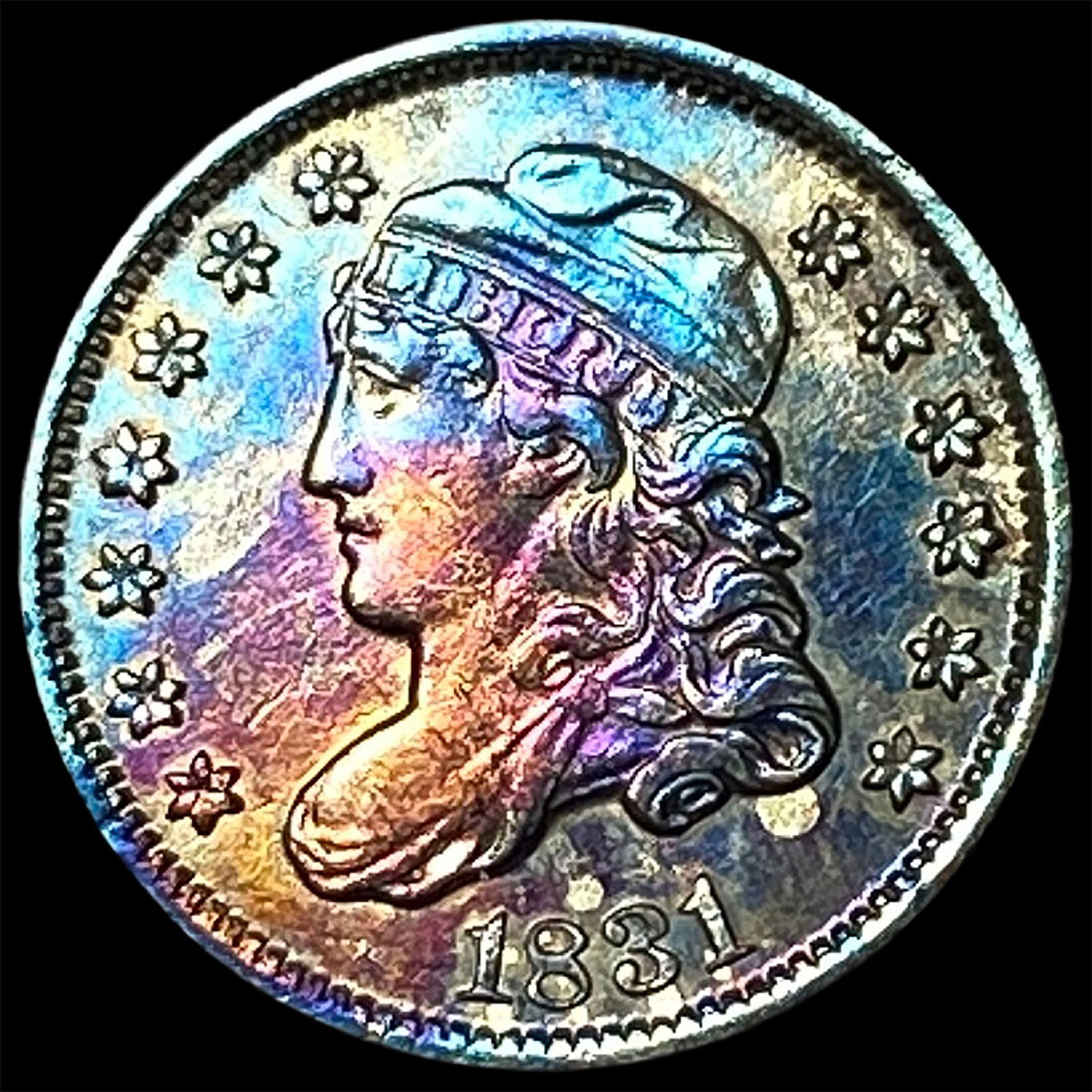 1831 Capped Bust Half Dollar CLOSELY UNCIRCULATED (1 of 2)
