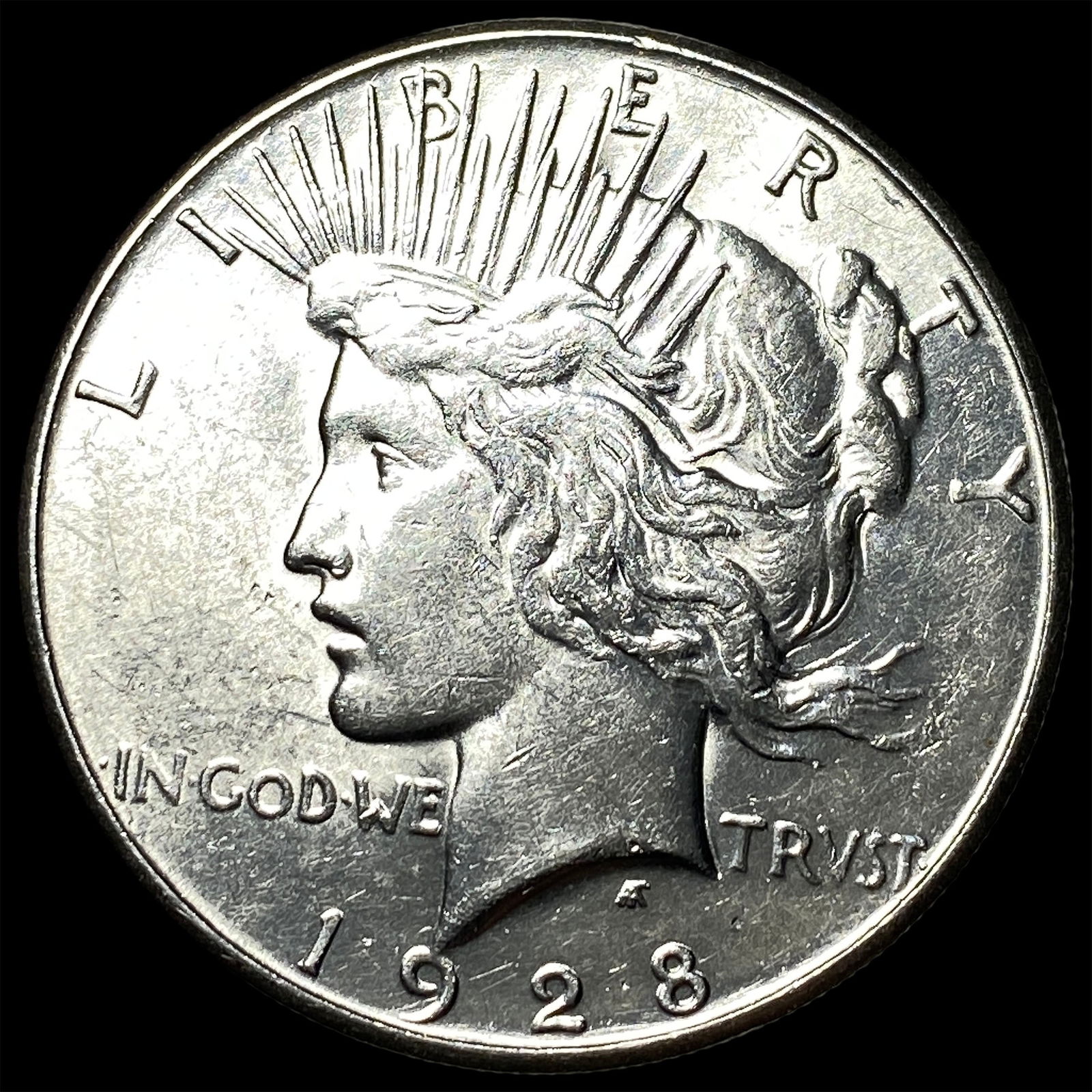 1928-S Silver Peace Dollar UNCIRCULATED (1 of 2)