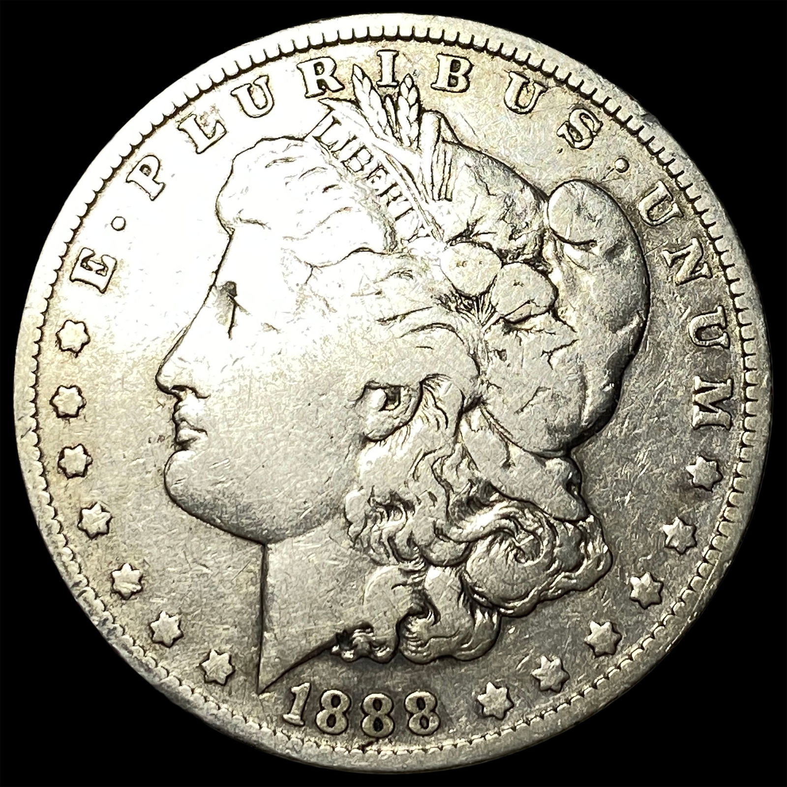 1888-O Silver Morgan Dollar LIGHTLY CIRCULATED: 1888-O Silver Morgan Dollar LIGHTLY CIRCULATED
