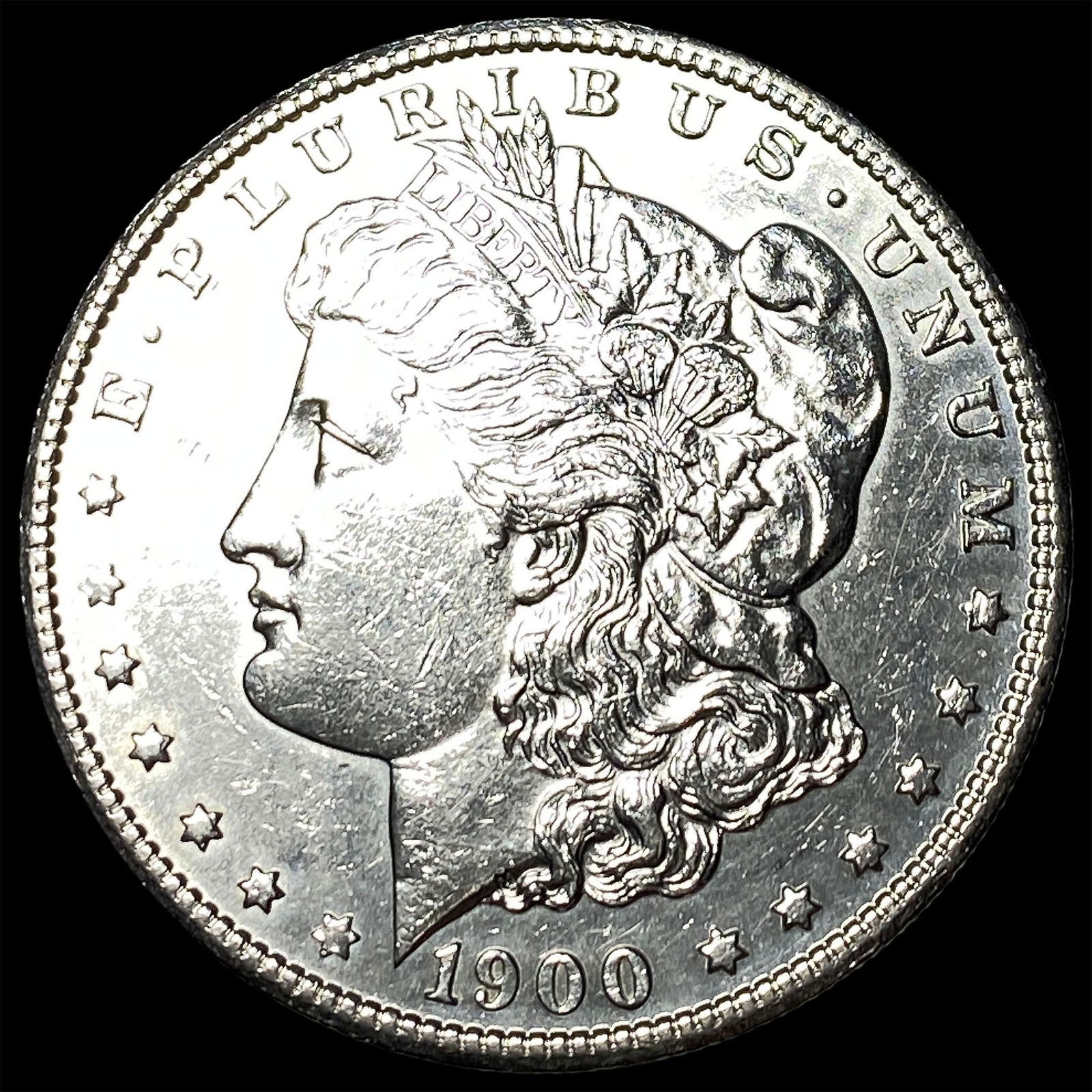 1900-S Silver Morgan Dollar CLOSELY UNCIRCULATED (1 of 2)