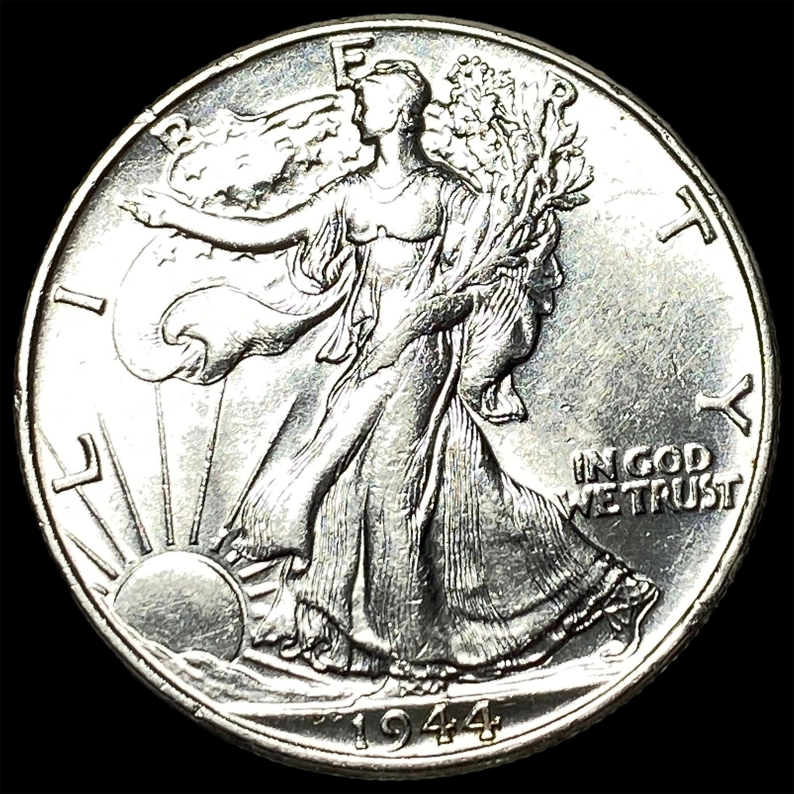1944-S Silver Walking Liberty Half Dollar UNCIRCULATED (1 of 2)