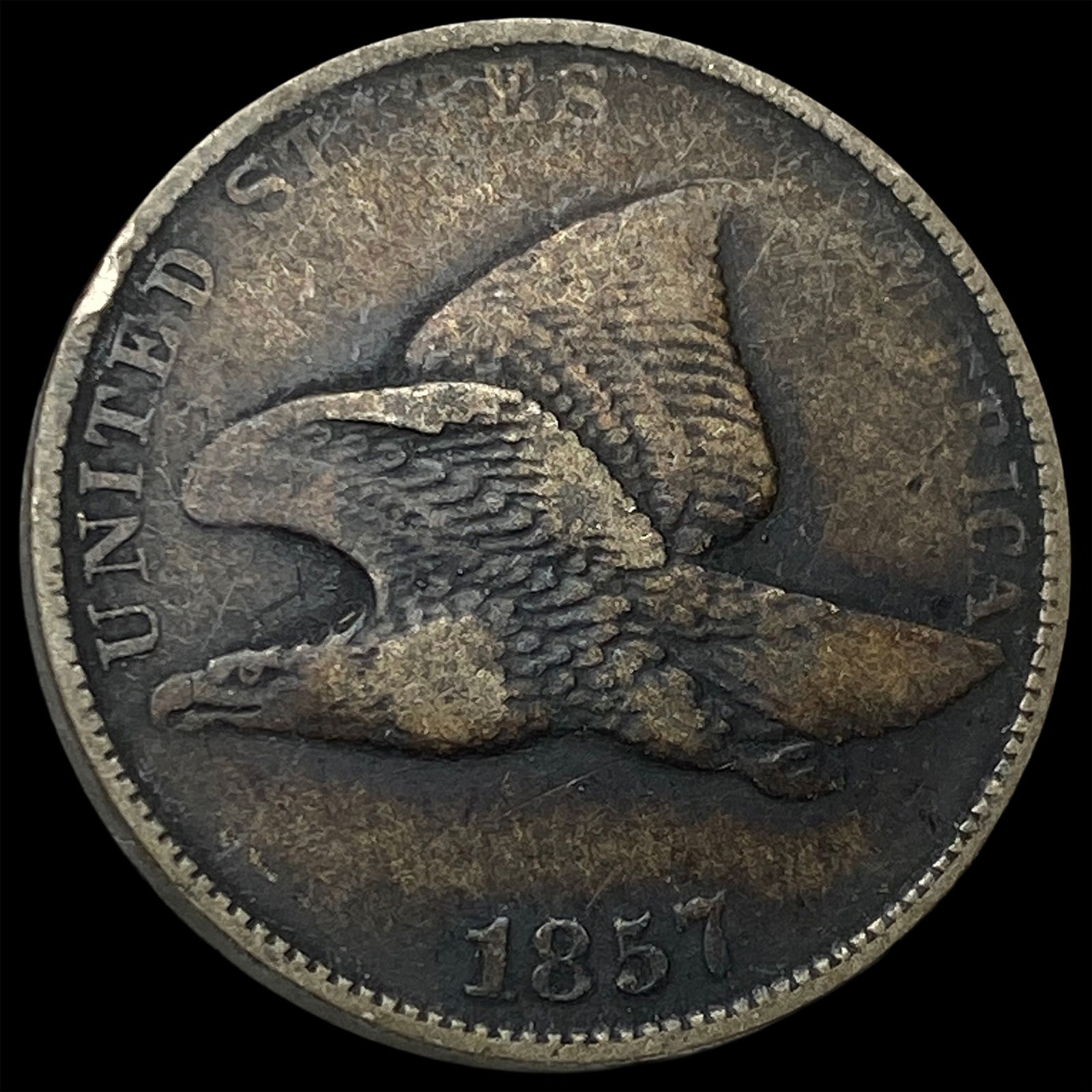 1857 Flying Eagle Cent HIGH GRADE (1 of 2)