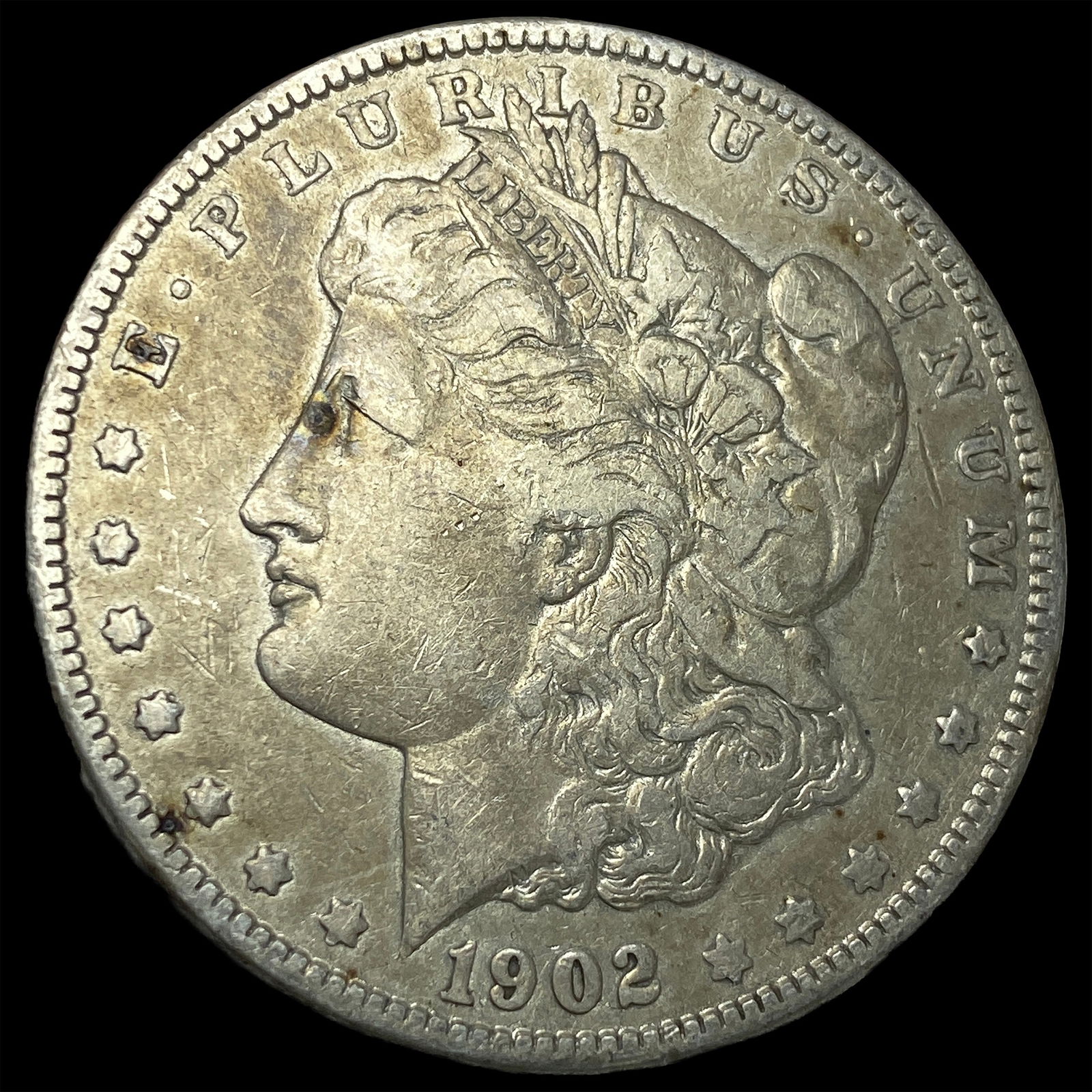1902 Morgan Silver Dollar LIGHTLY CIRCULATED: 1902 Morgan Silver Dollar LIGHTLY CIRCULATED