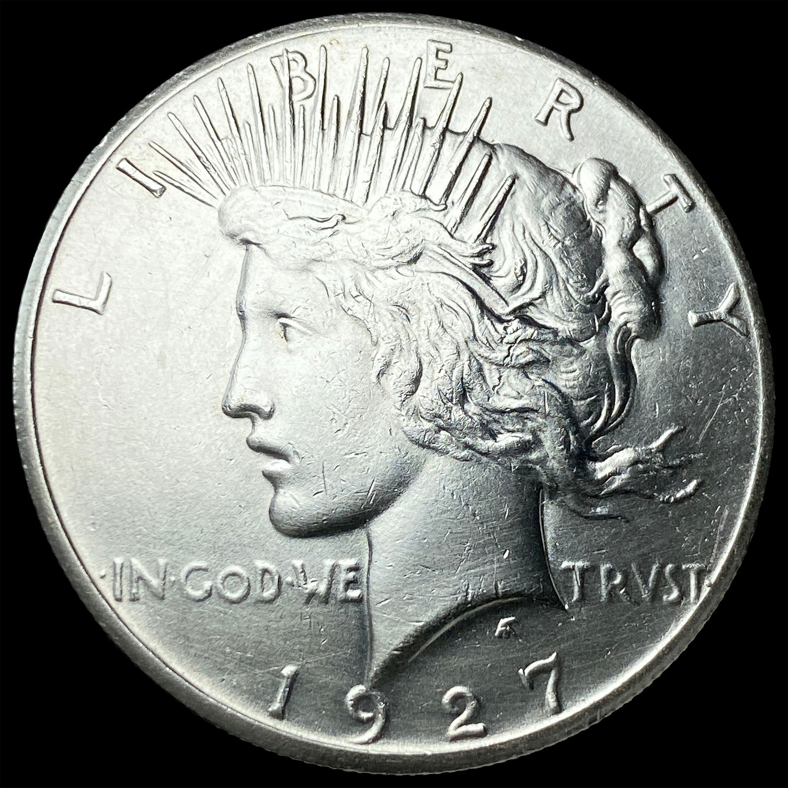 1927 Peace Silver Dollar CLOSELY UNCIRCULATED (1 of 2)