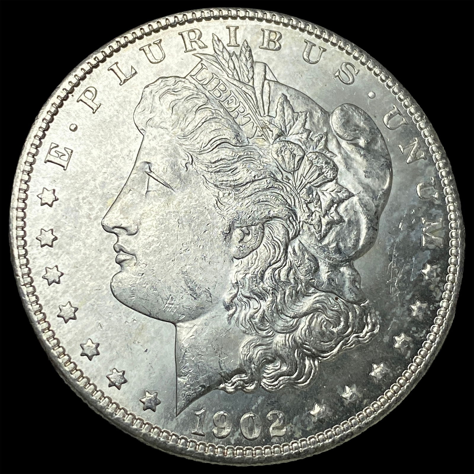 1902-O Silver Morgan Dollar CHOICE BU: 1902-O Silver Morgan Dollar CHOICE BU