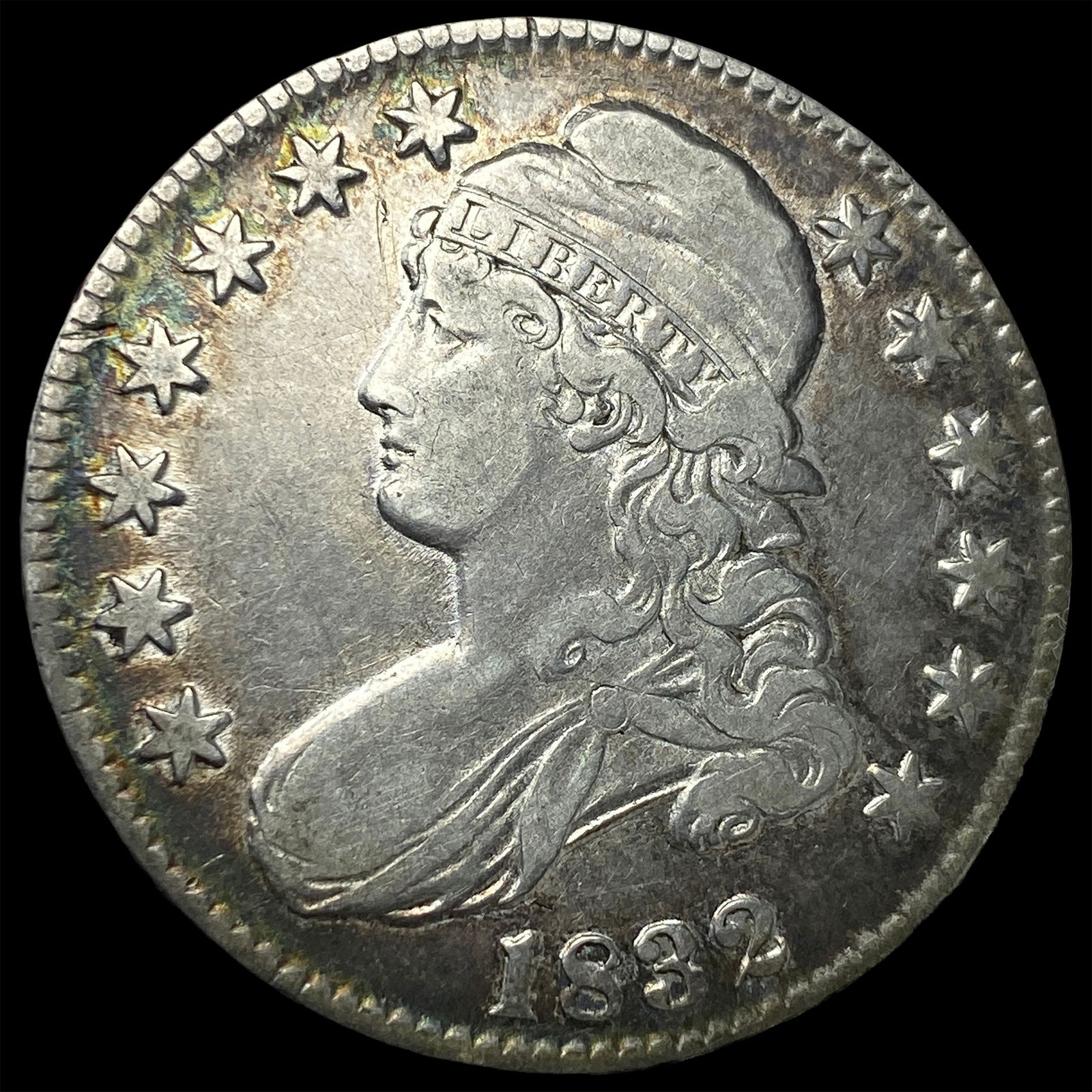 1832 Capped Bust Half Dollar NEARLY UNCIRCULATED: 1832 Capped Bust Half Dollar NEARLY UNCIRCULATED