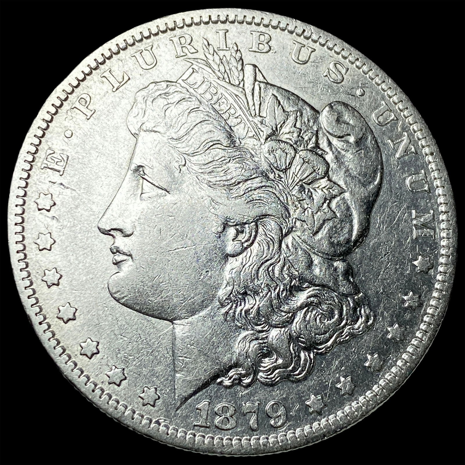 1879-O Silver Morgan Dollar NEARLY UNCIRCULATED: 1879-O Silver Morgan Dollar NEARLY UNCIRCULATED