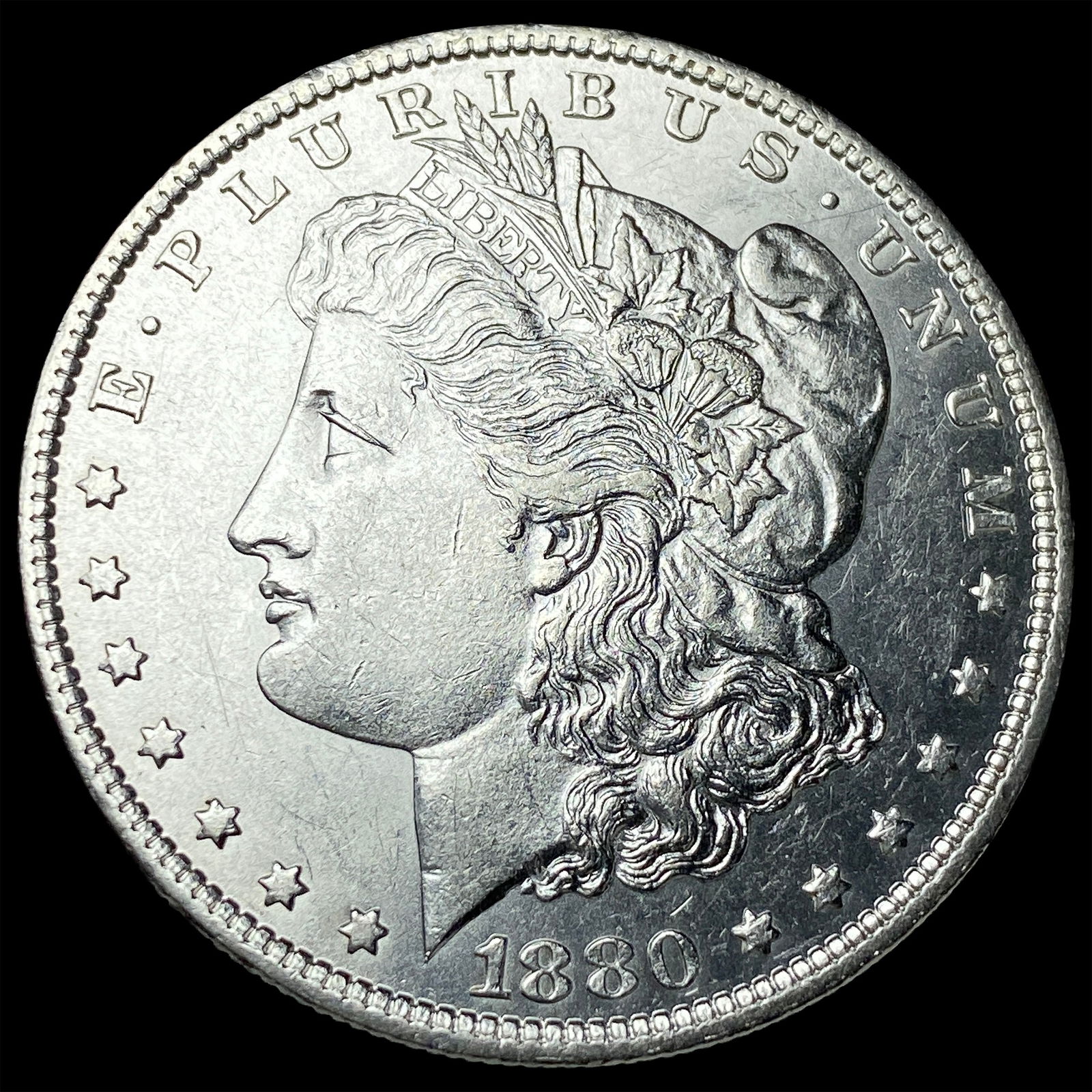 1880-S Silver Morgan Dollar UNCIRCULATED: 1880-S Silver Morgan Dollar UNCIRCULATED