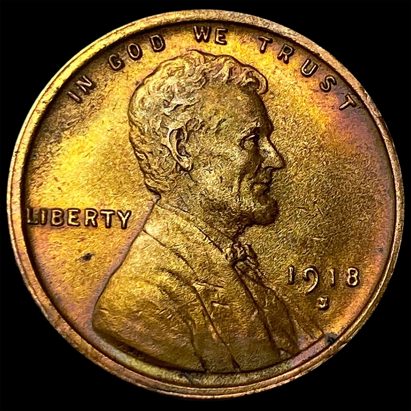 1918-S Lincoln Wheat Cent CLOSELY UNCIRCULATED (1 of 2)