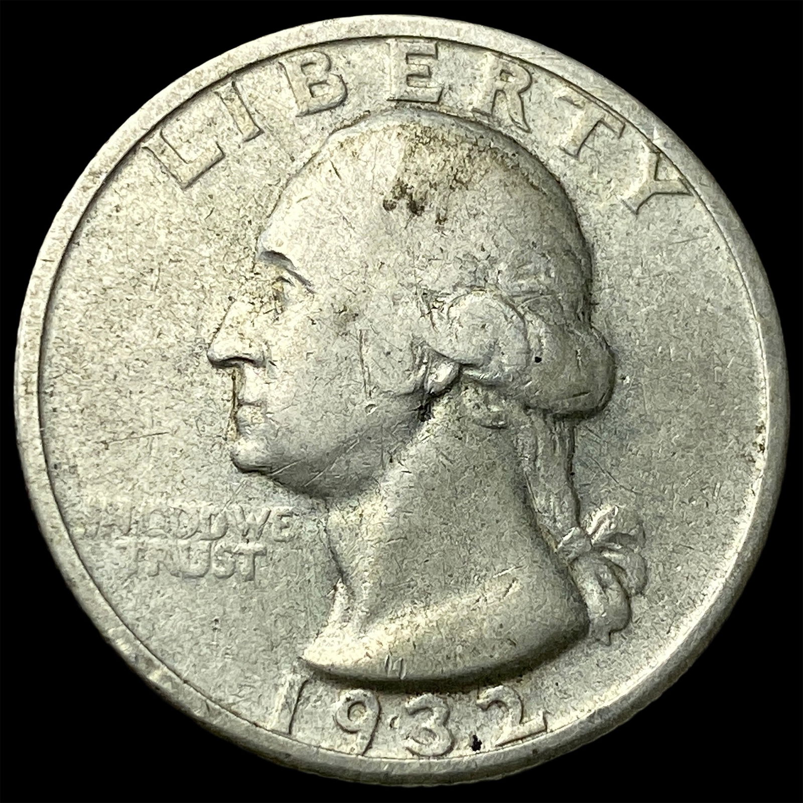 1932-S Silver Washington Quarter ABOUT UNCIRCULATED (1 of 2)