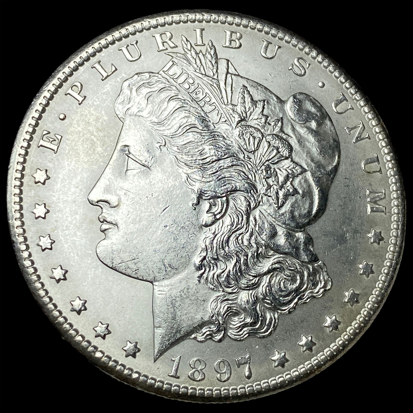 1897-S Silver Morgan Dollar UNCIRCULATED: 1897-S Silver Morgan Dollar UNCIRCULATED