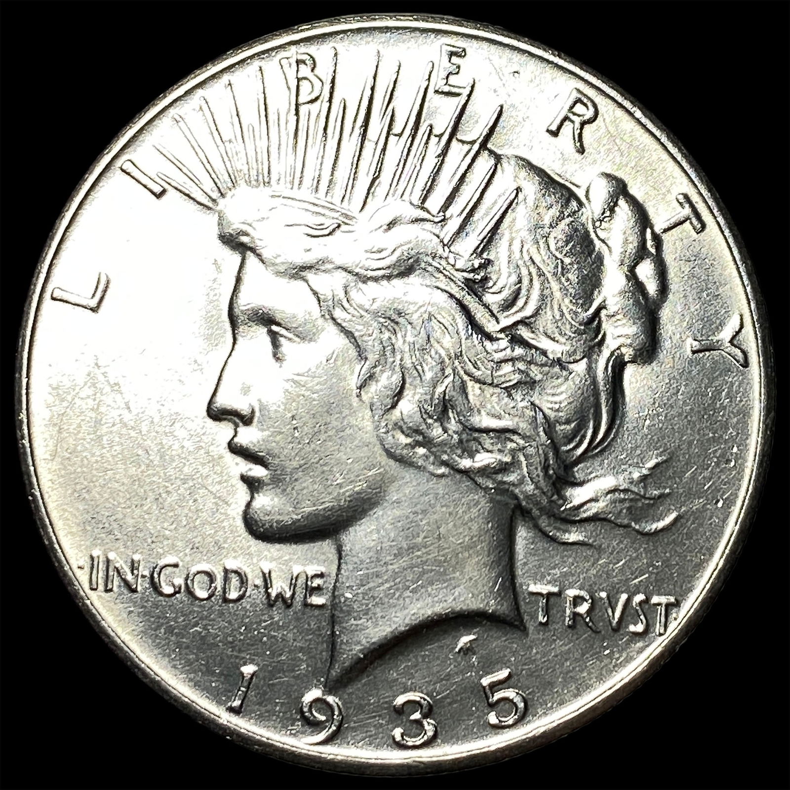 1935 Silver Peace Dollar UNCIRCULATED: 1935 Silver Peace Dollar UNCIRCULATED