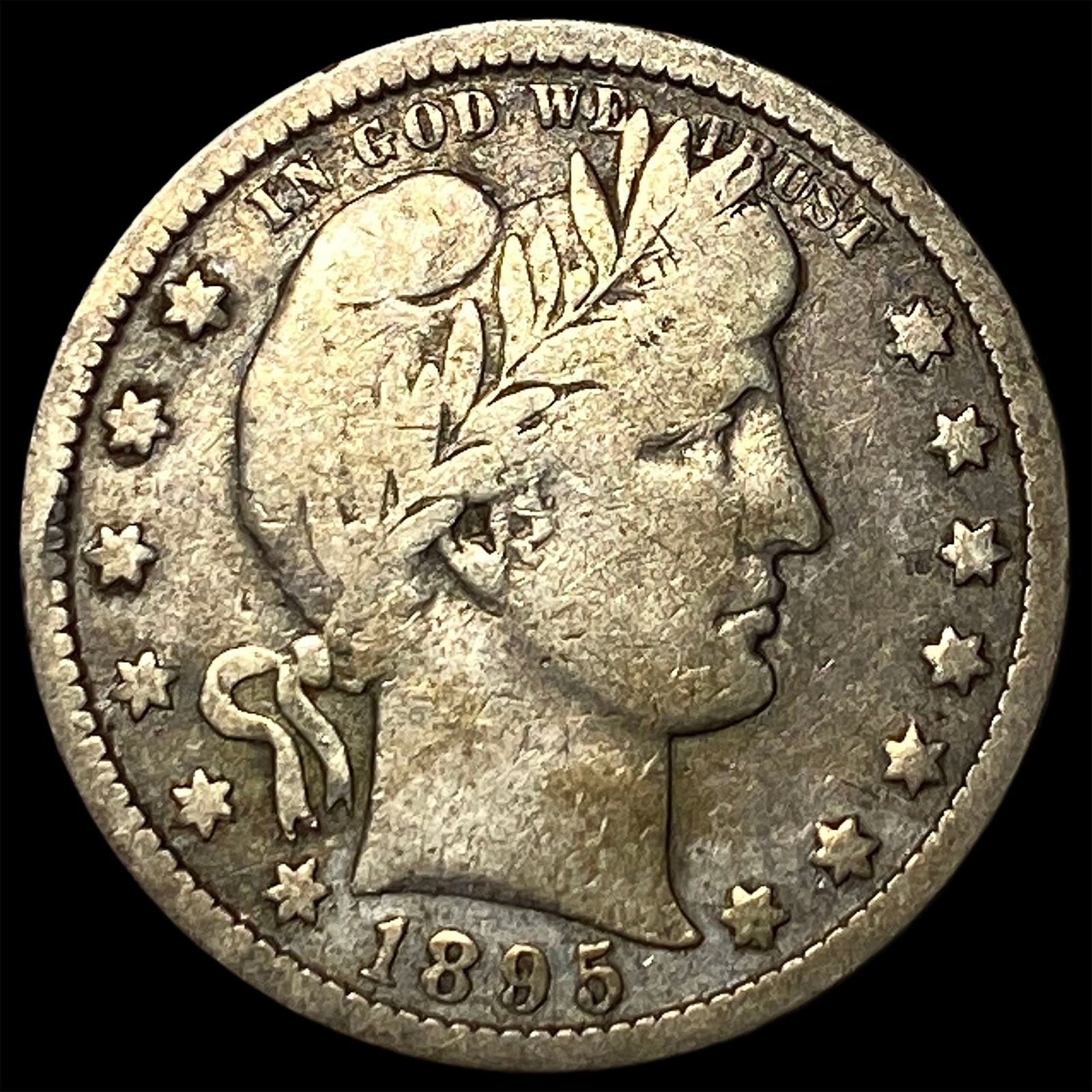 1895 Barber Quarter LIGHTLY CIRCULATED (1 of 2)
