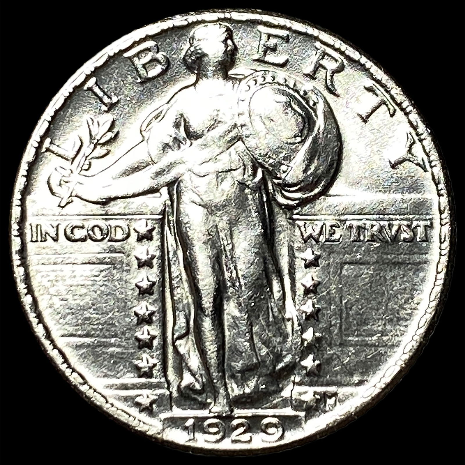 1929 Standing Liberty Silver Quarter UNCIRCULATED (1 of 2)