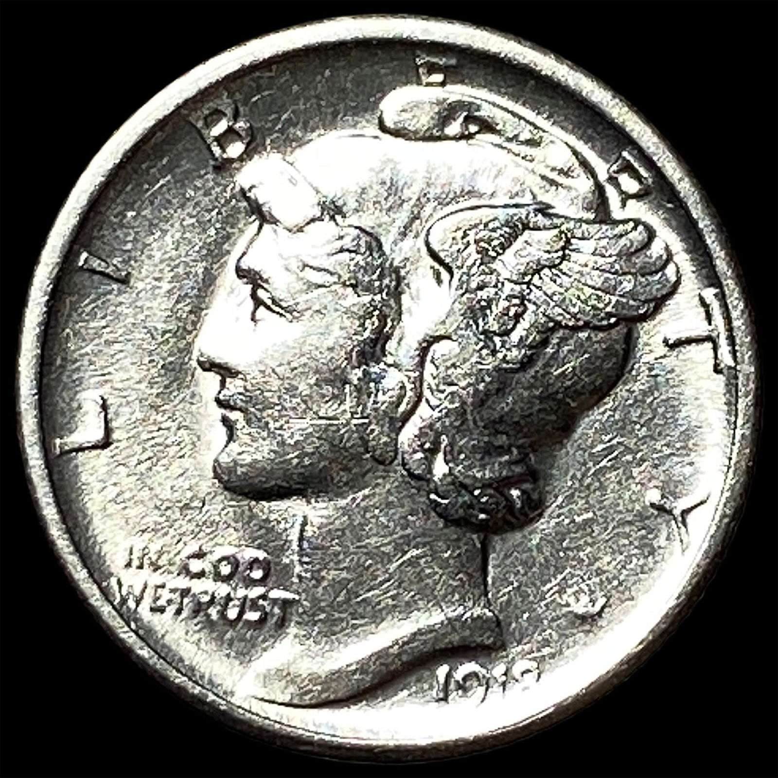 1918 Mercury Dime UNCIRCULATED (1 of 2)