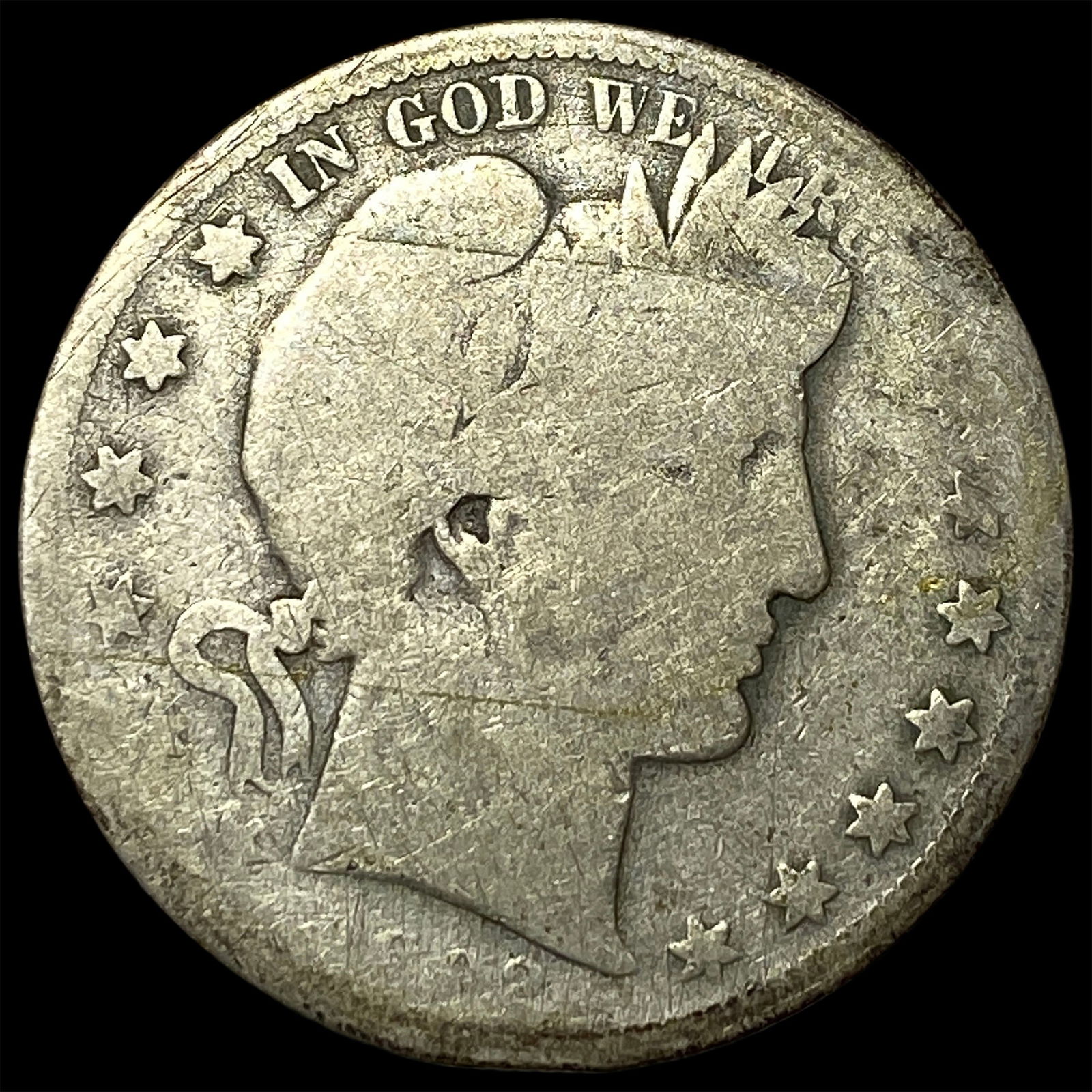 1915 Barber Half Dollar NICELY CIRCULATED: 1915 Barber Half Dollar NICELY CIRCULATED
