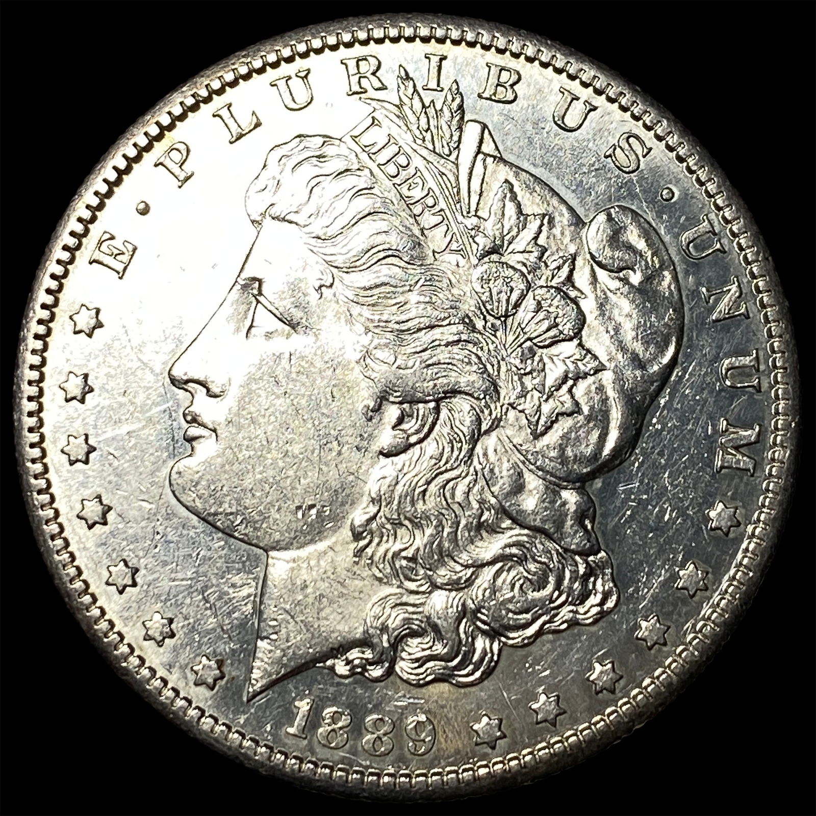 1889-S Silver Morgan Dollar CHOICE AU (1 of 2)