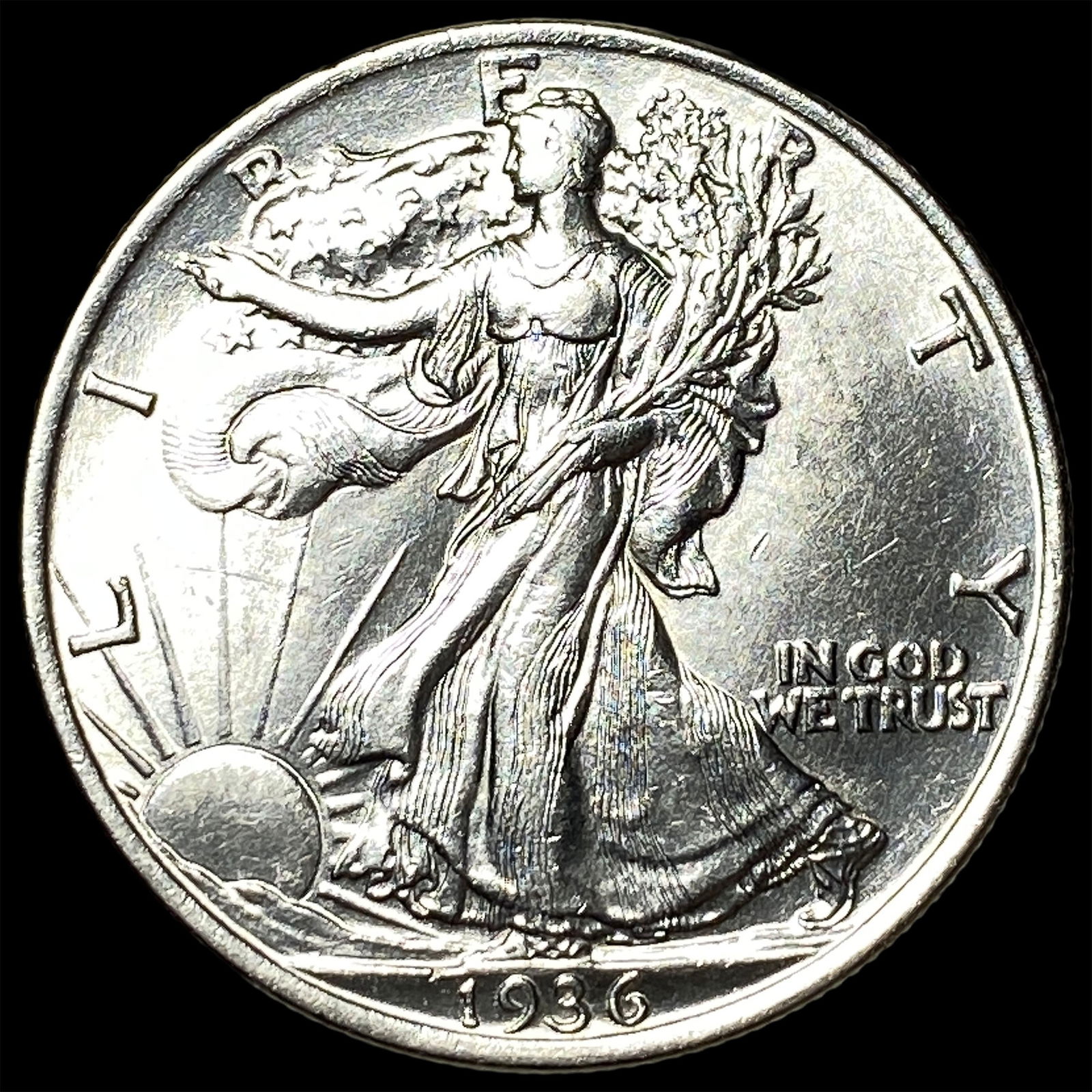 1936 Walking Liberty Half Dollar UNCIRCULATED (1 of 2)
