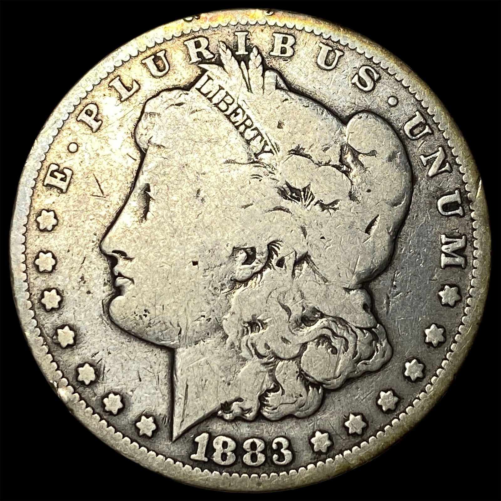 1883-CC Silver Morgan Dollar NICELY CIRCULATED: 1883-CC Silver Morgan Dollar NICELY CIRCULATED