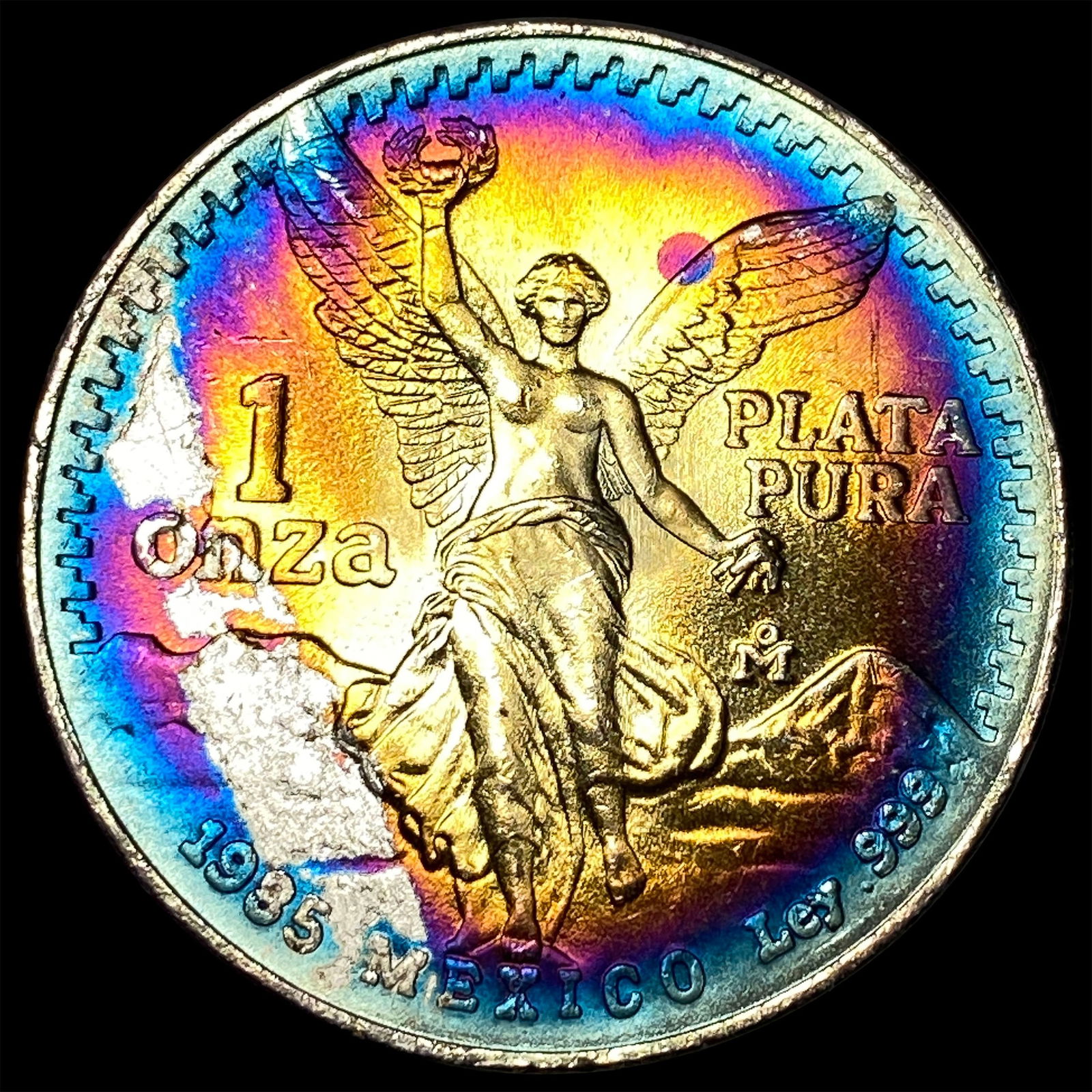 1985 Mexico Silver 1 Onza Libertad SUPERB GEM BU (1 of 2)