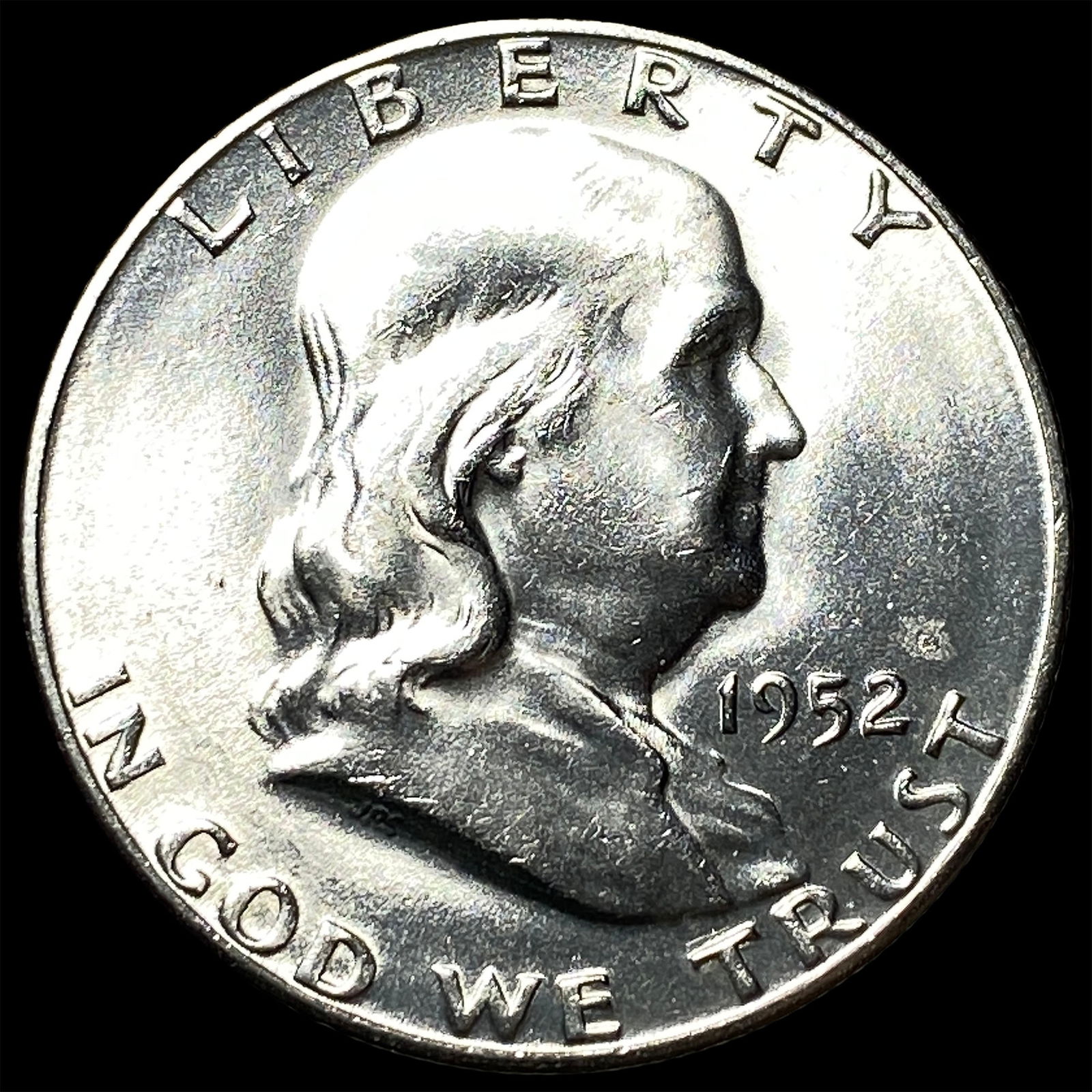 1952-S Silver Half Dollar Franklin CHOICE BU (1 of 2)