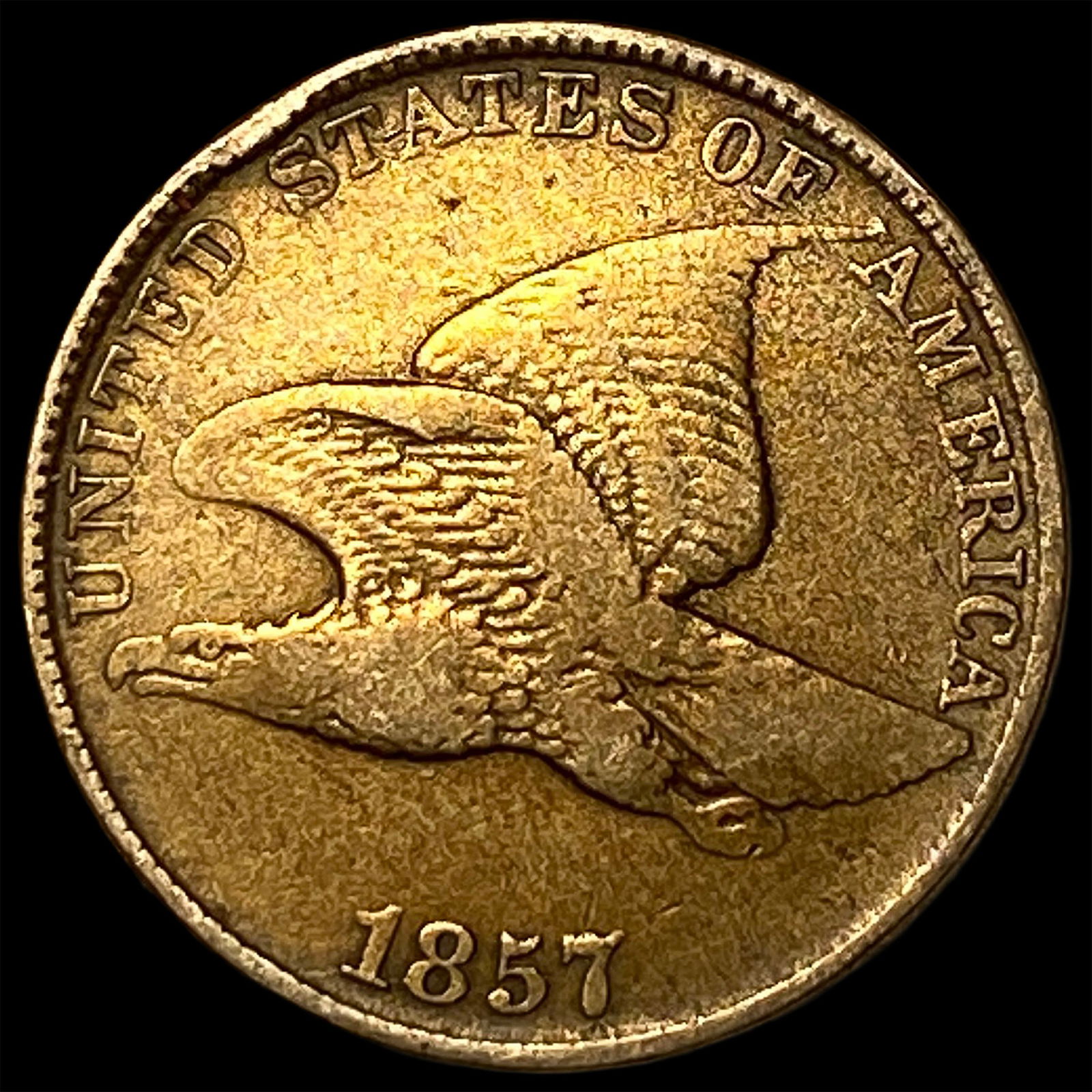 1857 Flying Eagle Cent HIGH GRADE (1 of 2)