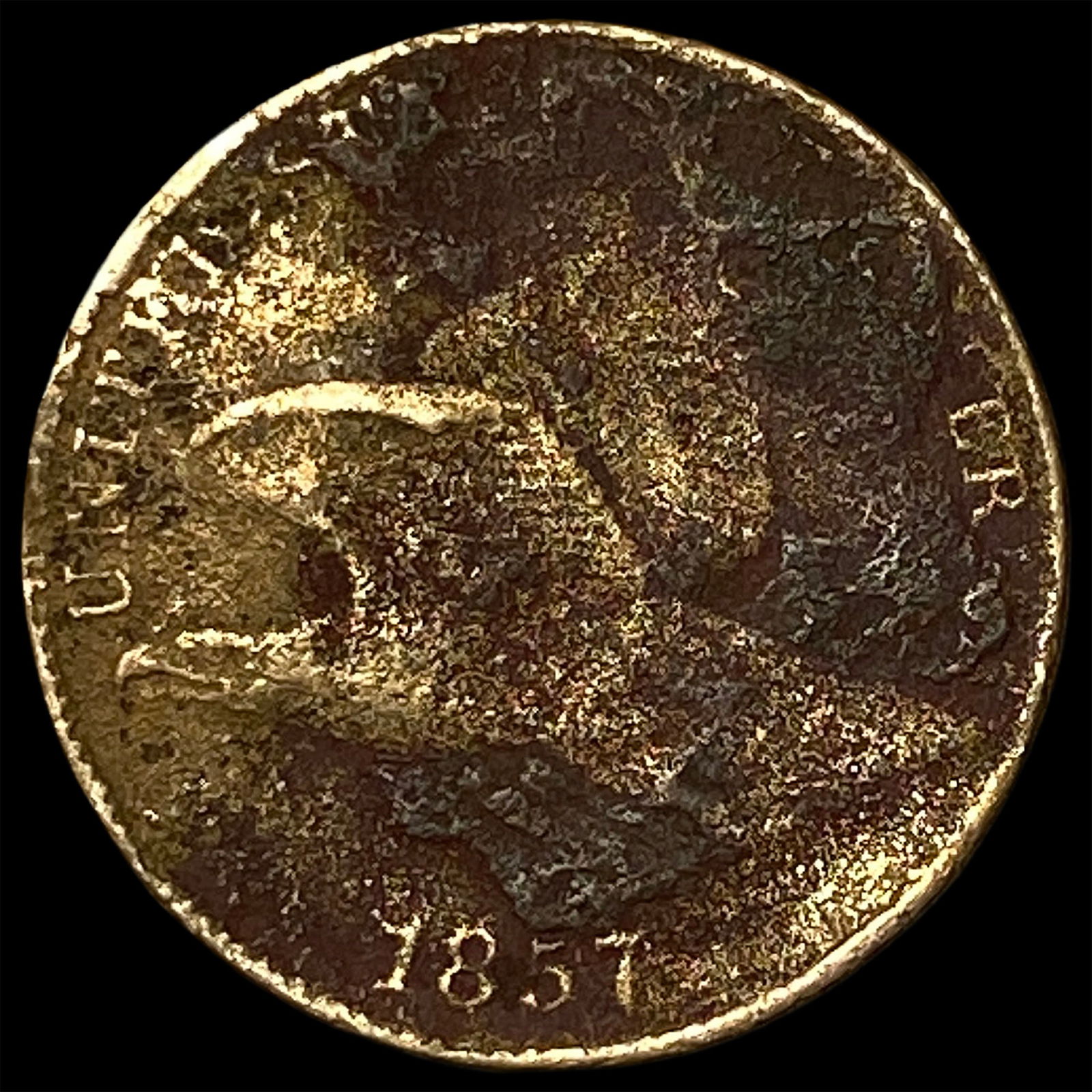 1857 Flying Eagle Cent HIGH GRADE: 1857 Flying Eagle Cent HIGH GRADE