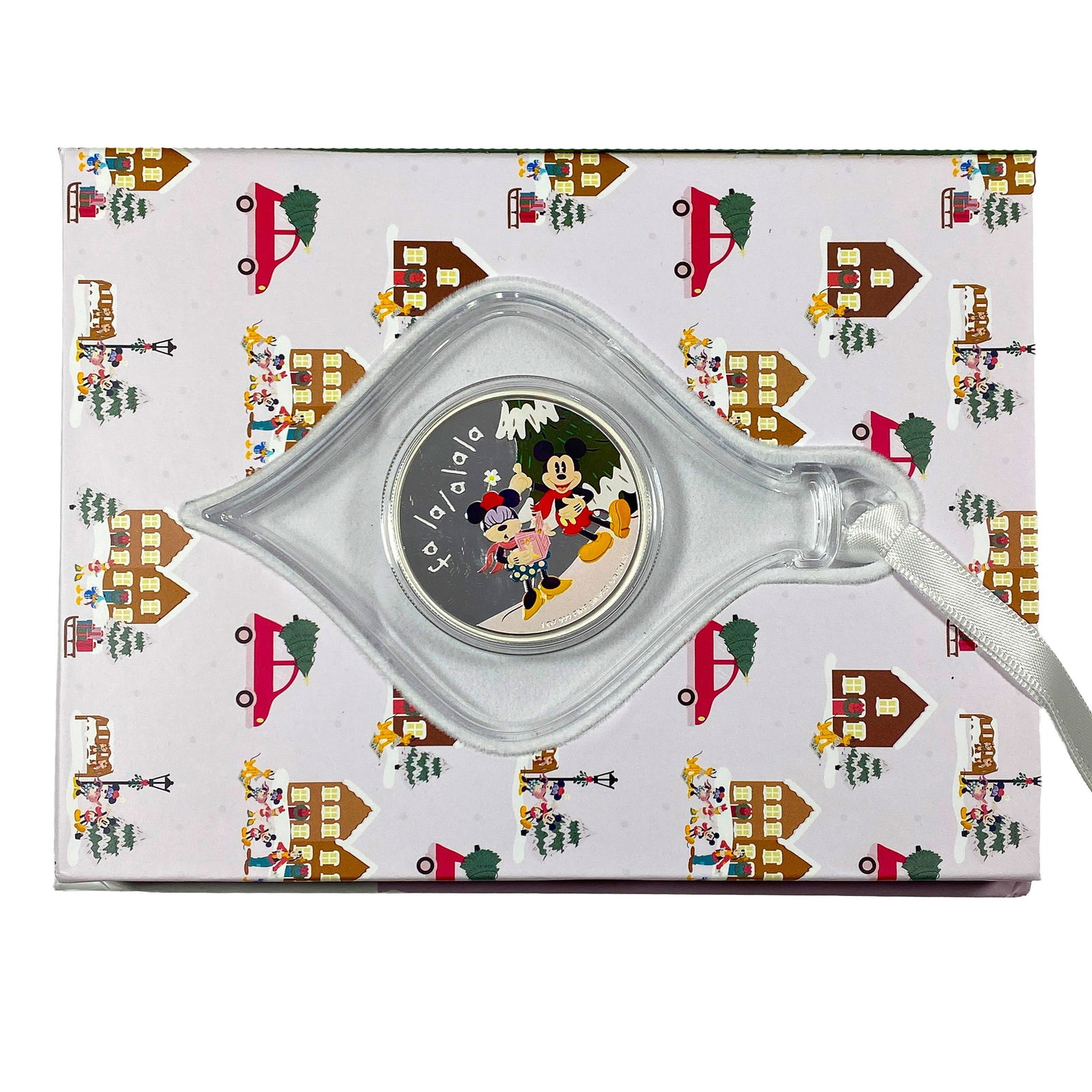 2024 Silver Disney Merry Christmas Coin: 2024 Silver Disney Merry Christmas Coin