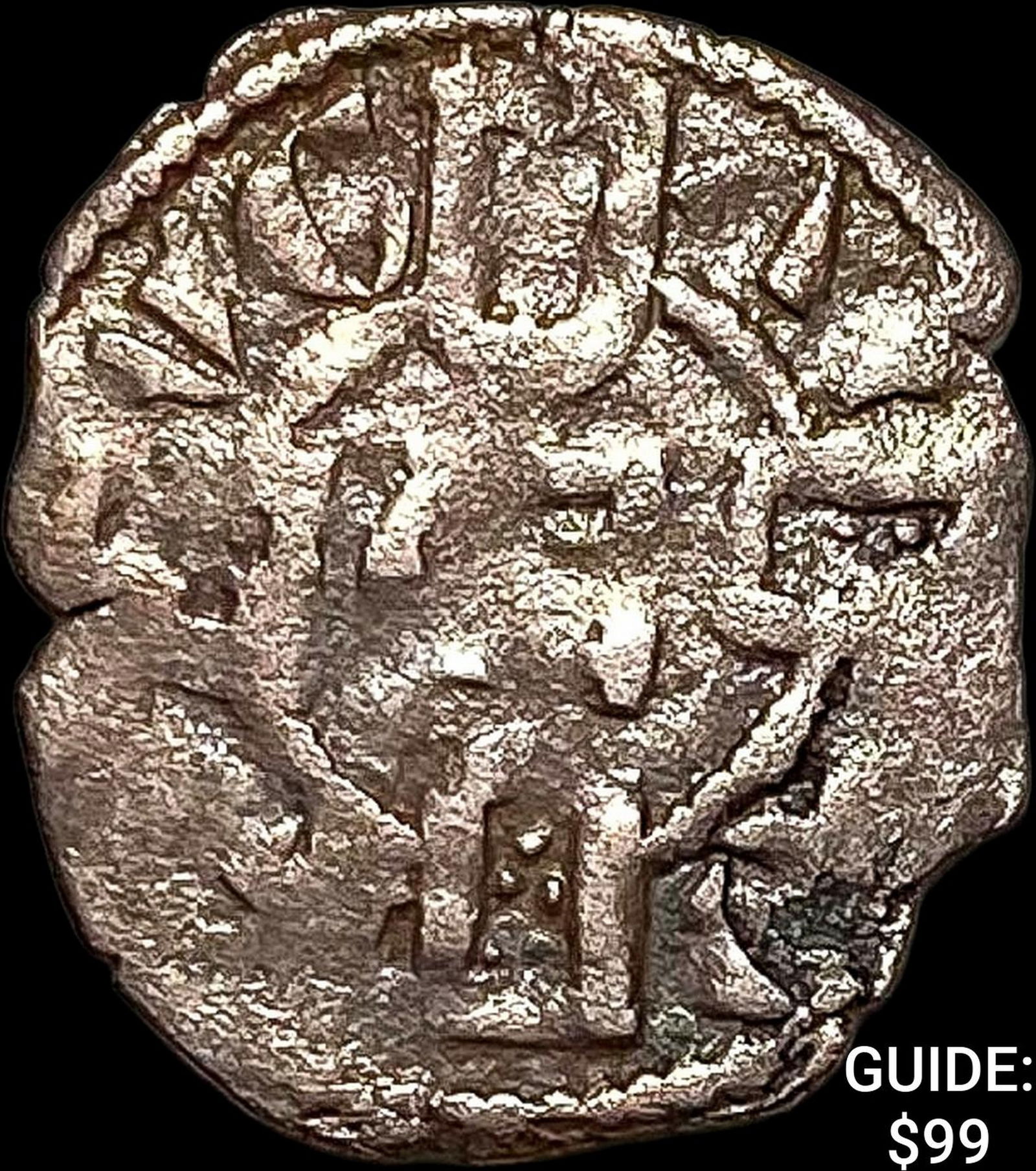 1248-1279 Portugal Alfonso III Silver Denero NEARLY UNCIRCULATED (1 of 2)