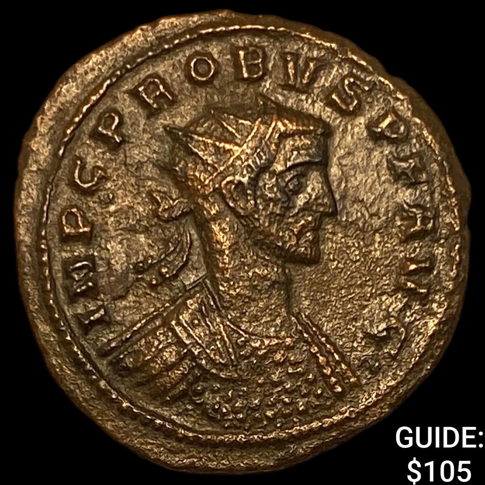 Roman Probus 276-282 AD BI Antoninanus CHOICE AU: Roman Probus 276-282 AD BI Antoninanus CHOICE AU