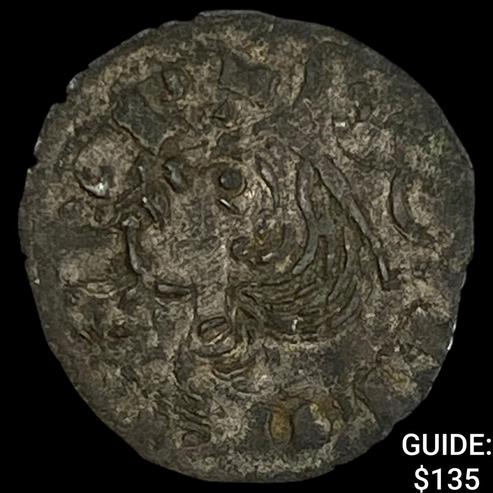 Castile & Leon Alfonso XI 1312-1350 Billon 9 Dineros CLOSELY UNCIRCULATED: Castile & Leon Alfonso XI 1312-1350 Billon 9 Dineros CLOSELY UNCIRCULATED