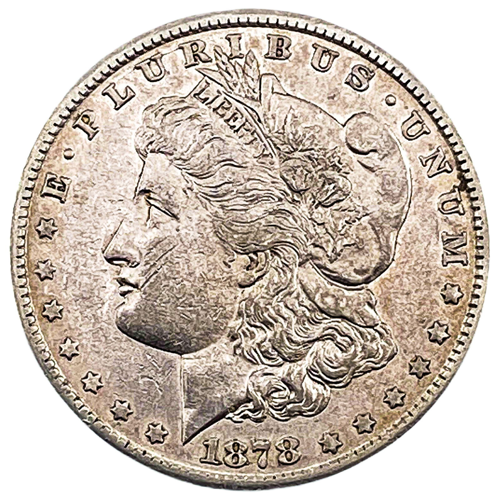 1878-CC Morgan Silver Dollar (1 of 2)
