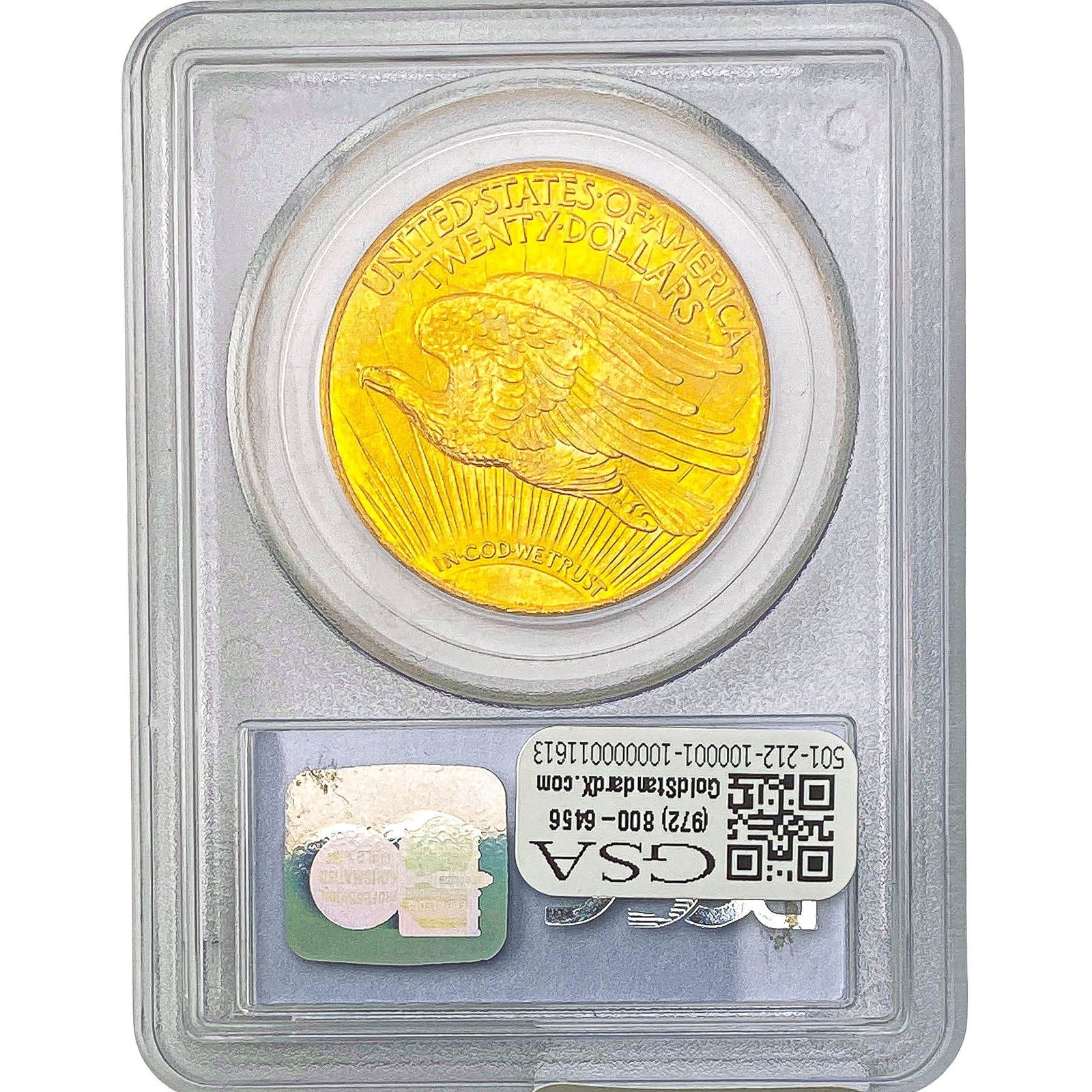 1927 $20 Gold Double Eagle PCGS MS65 - 2