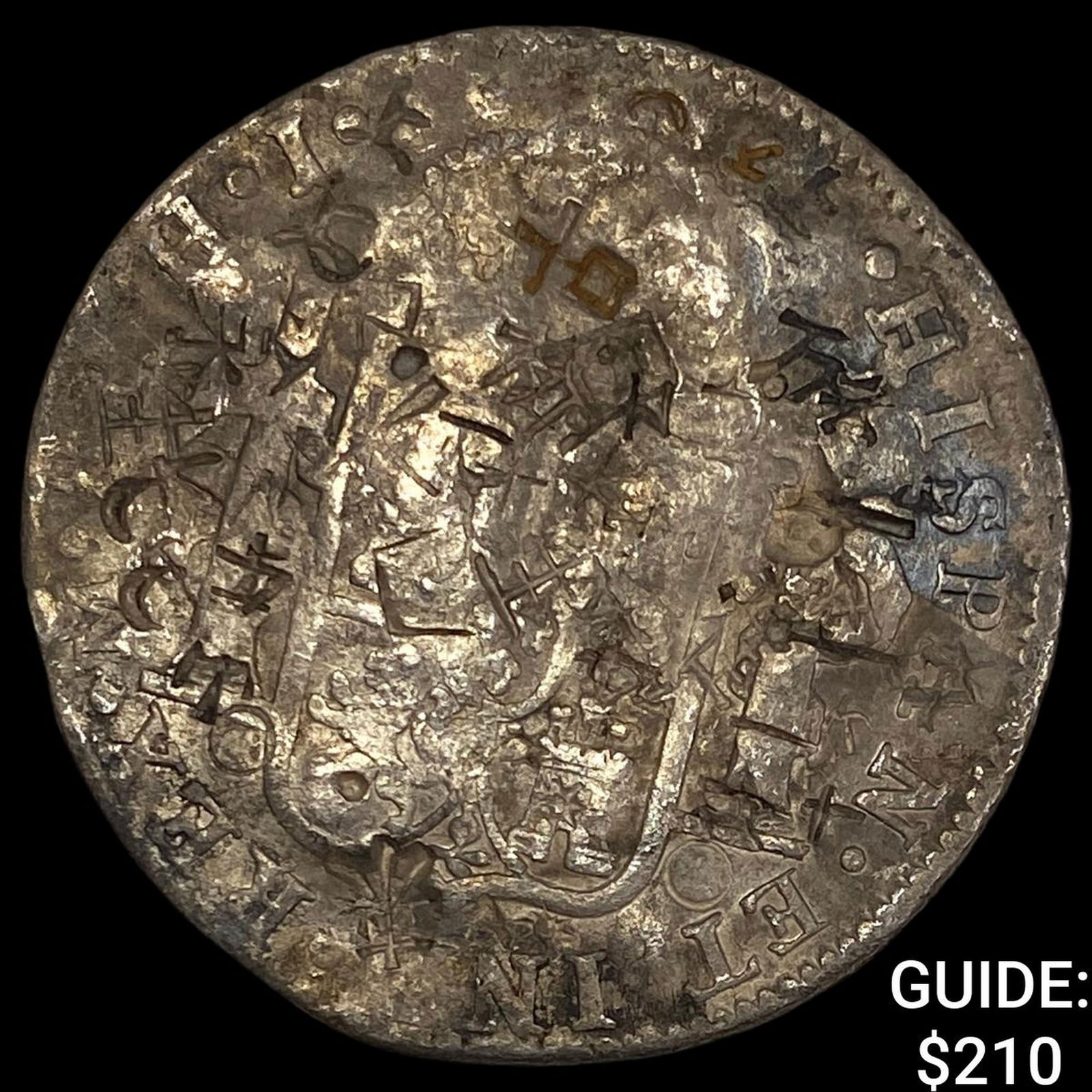 1801 Colonial Spain Silver 8 Reales NEARLY UNCIRCULATED (1 of 2)