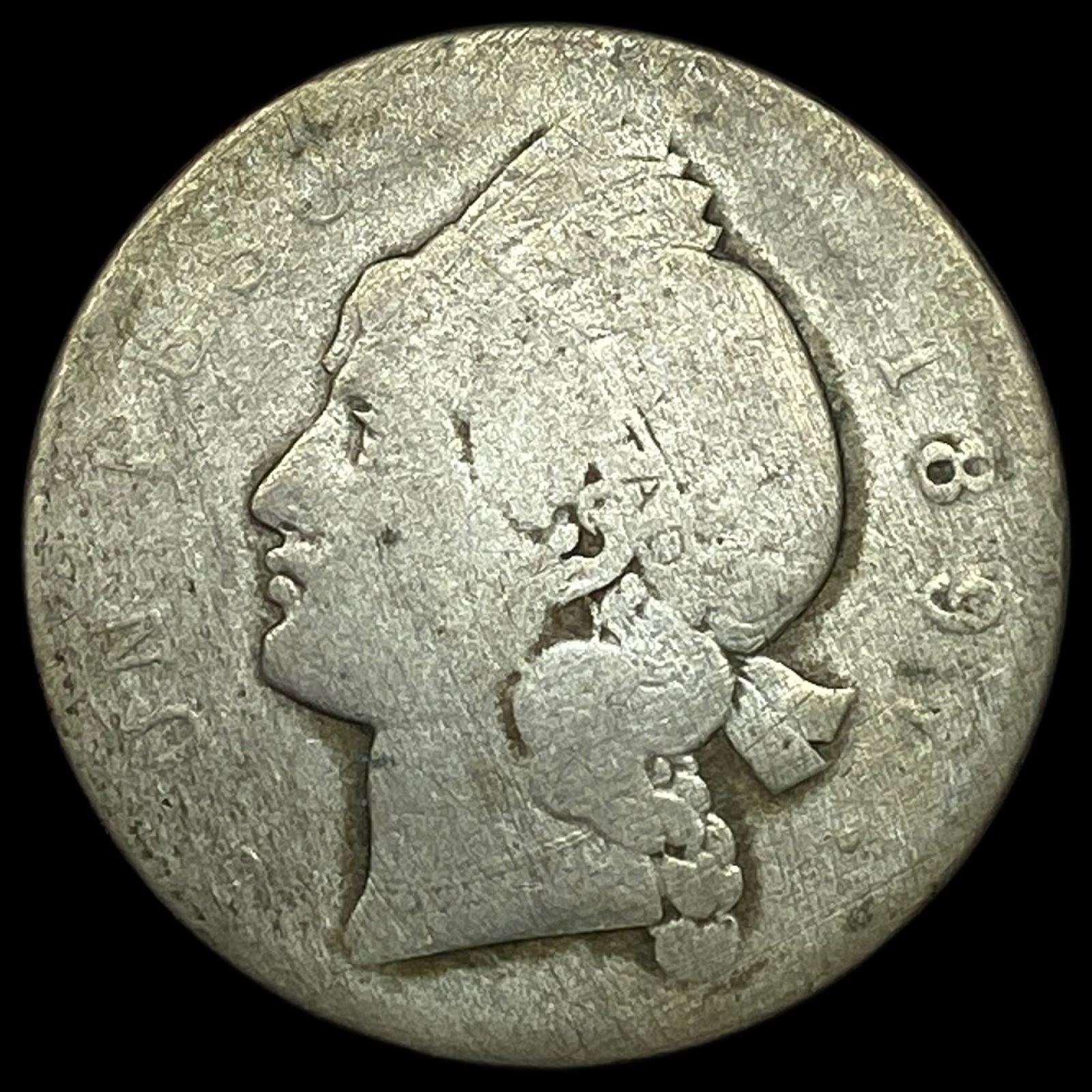 1897 Dominican Republic 1 Silver Peso LIGHTLY CIRCULATED (1 of 2)