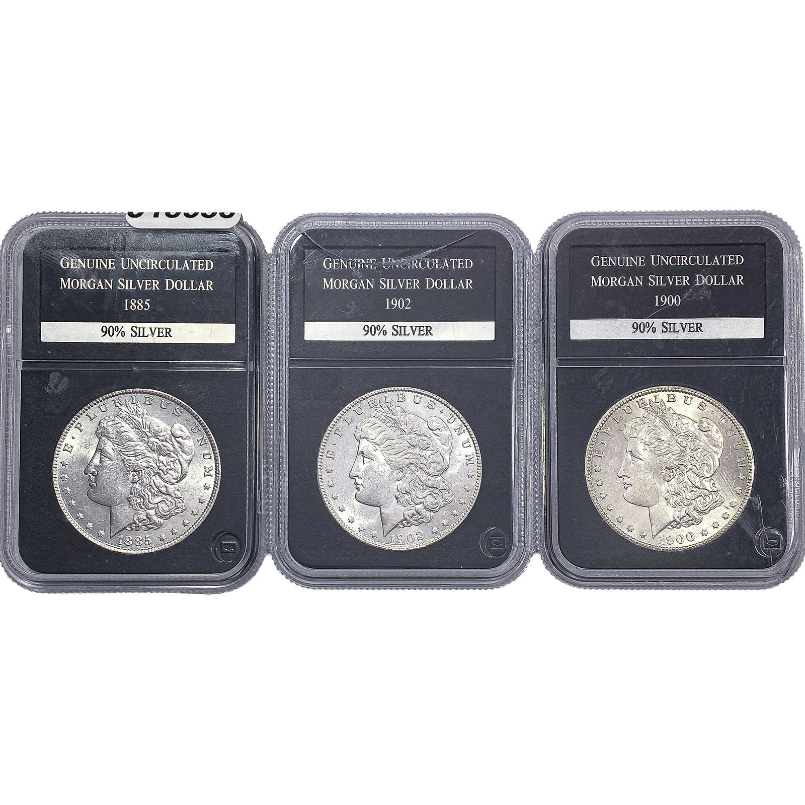 [3 Coins] 1885-1902 Morgan Silver Dollar (1 of 2)